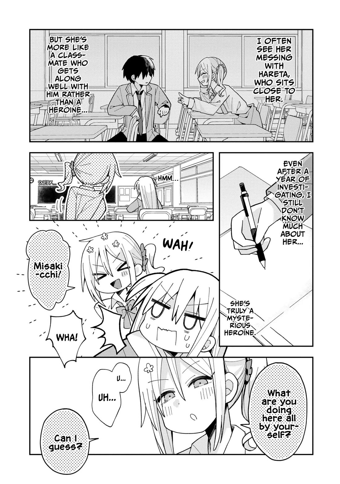 Misaki-kun is Unobtainable Chapter 7 page 5 - Chapter 7: The Laid-back Heroine Cannot Choose