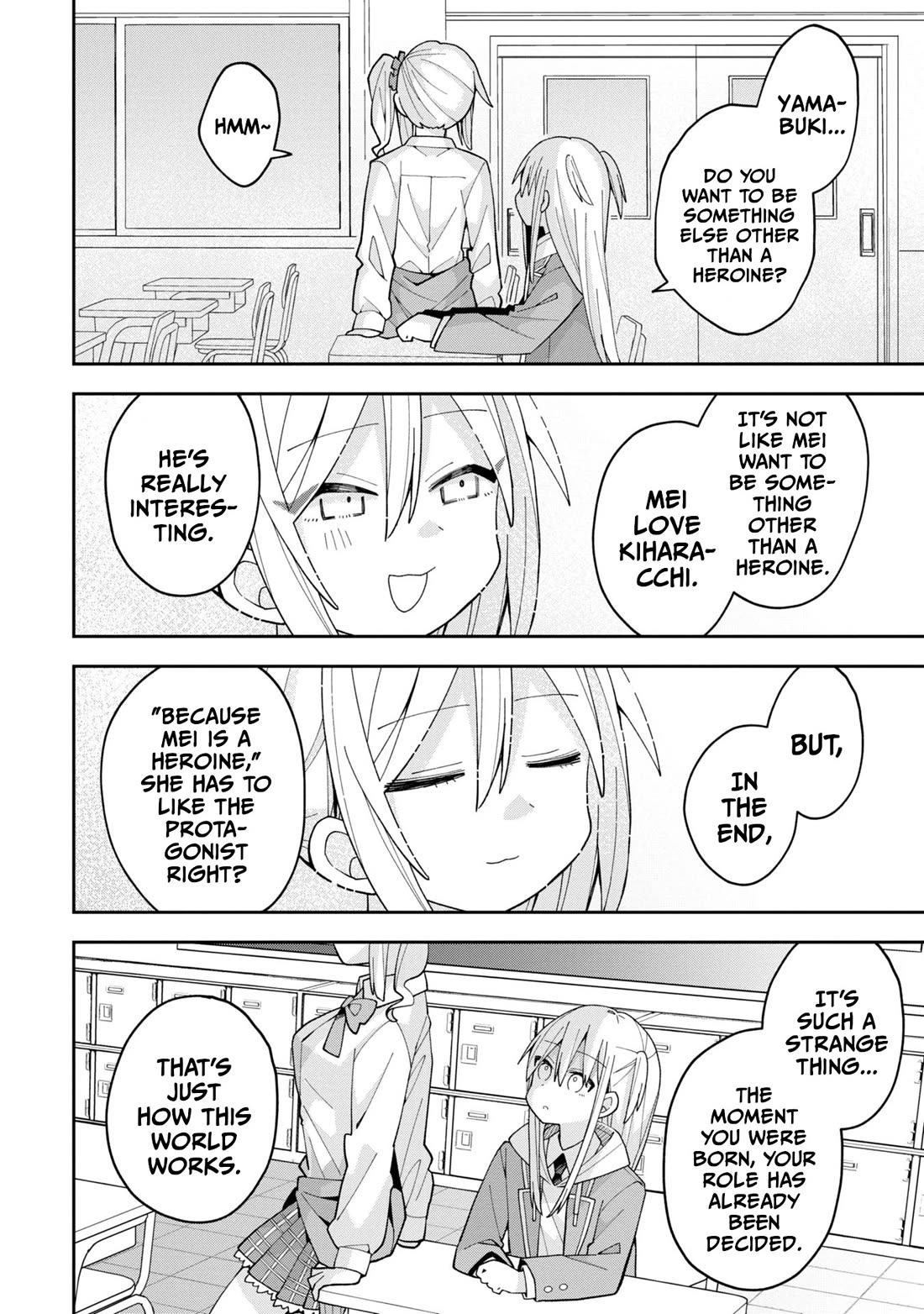 Misaki-kun is Unobtainable Chapter 7 page 8 - Chapter 7: The Laid-back Heroine Cannot Choose