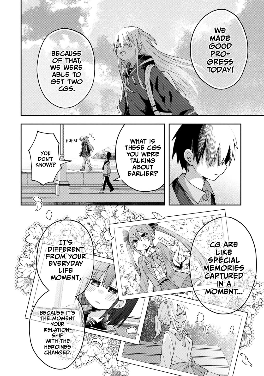 Misaki-kun is Unobtainable Chapter 8 page 10 - Chapter 8: There's No Rest On A Gal-Game Off Day