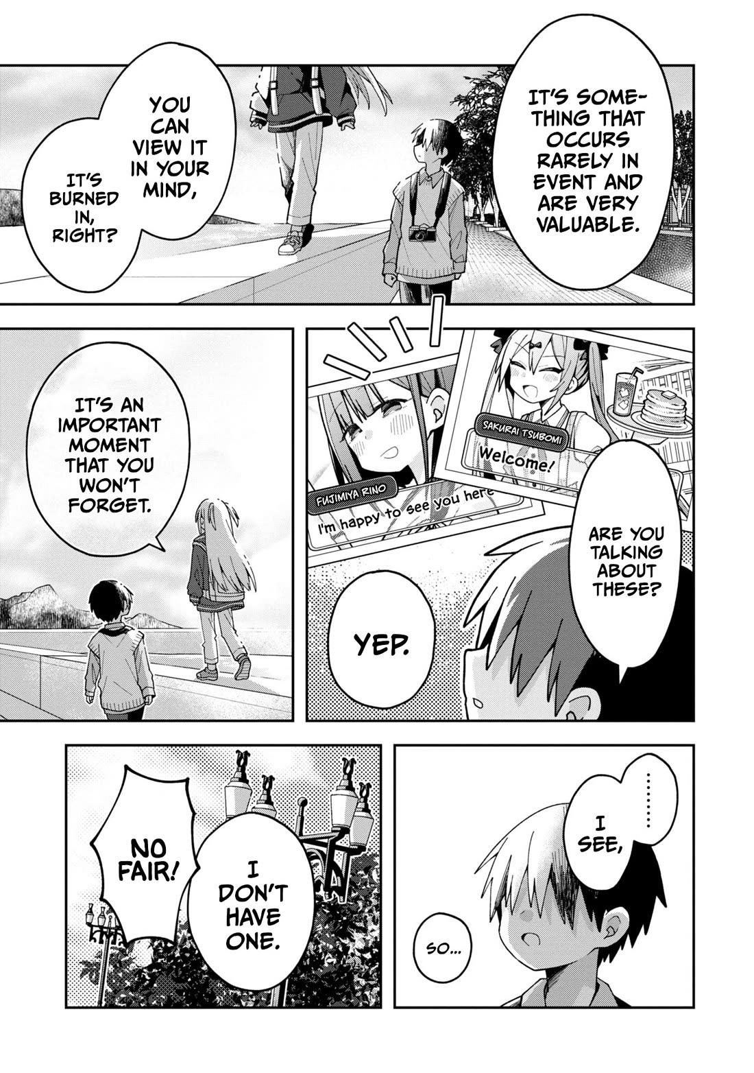 Misaki-kun is Unobtainable Chapter 8 page 11 - Chapter 8: There's No Rest On A Gal-Game Off Day