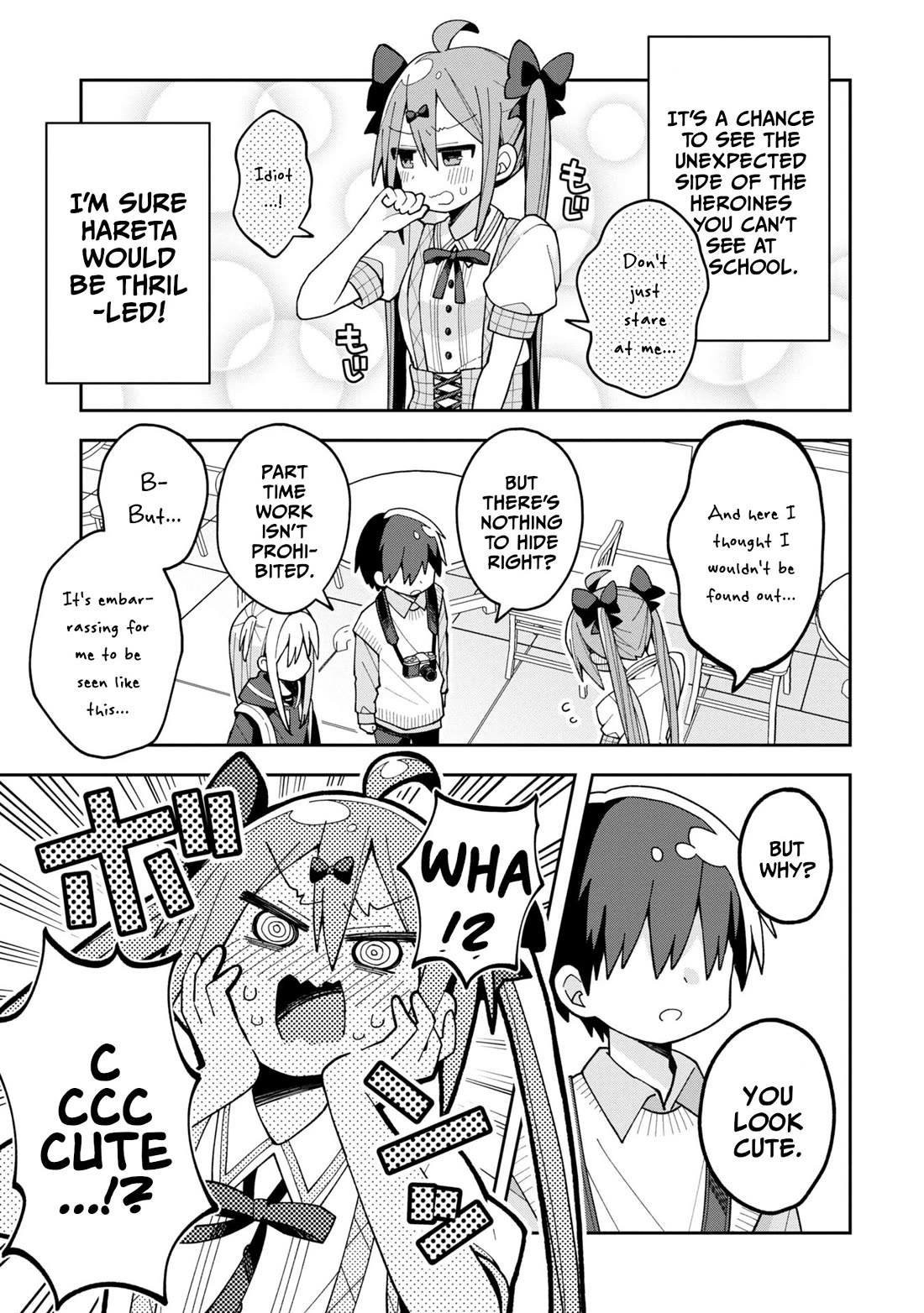 Misaki-kun is Unobtainable Chapter 8 page 3 - Chapter 8: There's No Rest On A Gal-Game Off Day