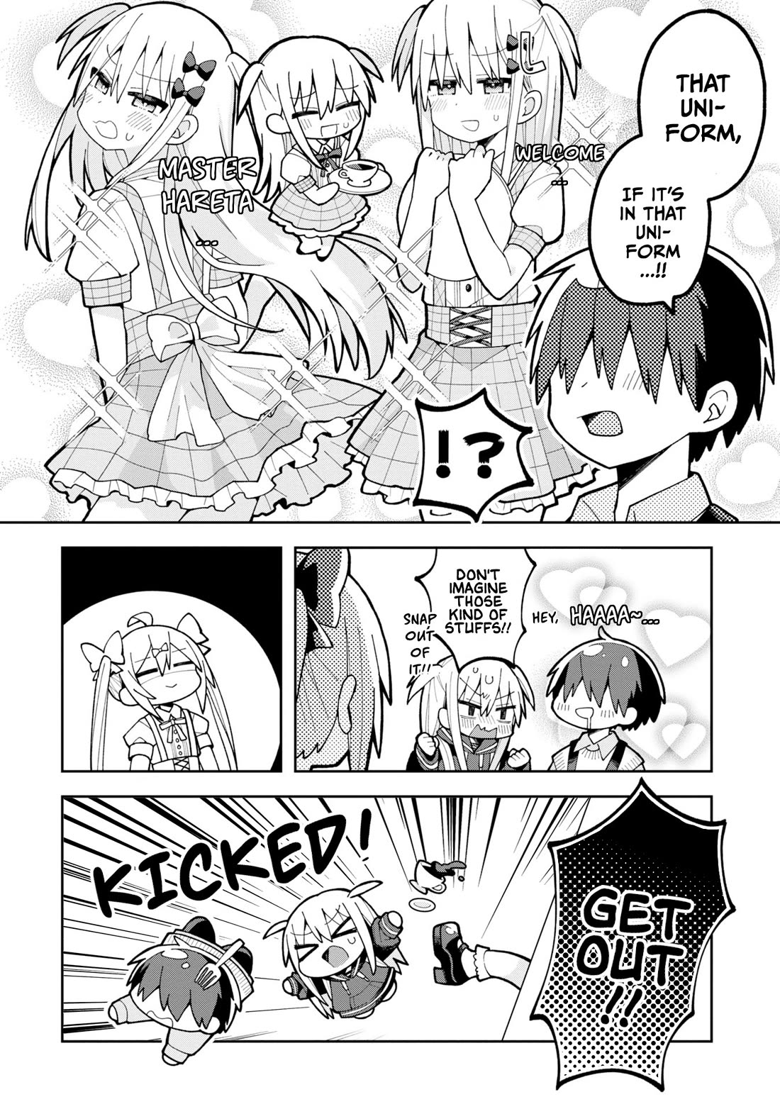 Misaki-kun is Unobtainable Chapter 8 page 4 - Chapter 8: There's No Rest On A Gal-Game Off Day