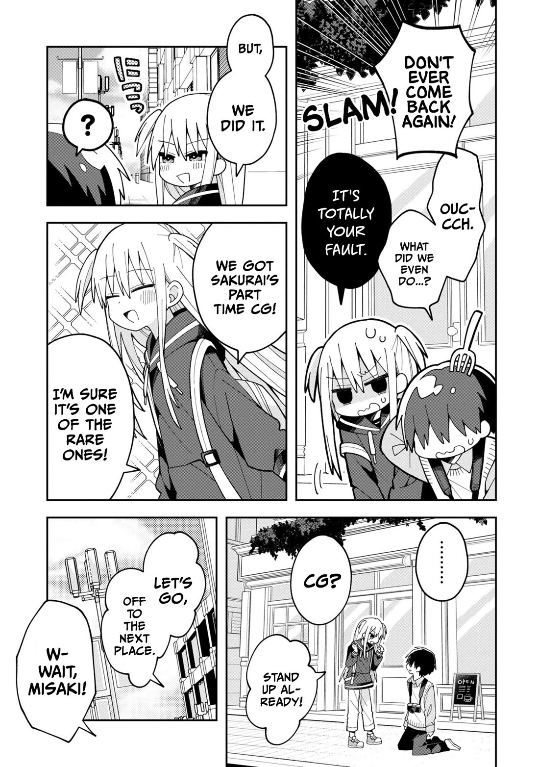 Misaki-kun is Unobtainable Chapter 8 page 5 - Chapter 8: There's No Rest On A Gal-Game Off Day