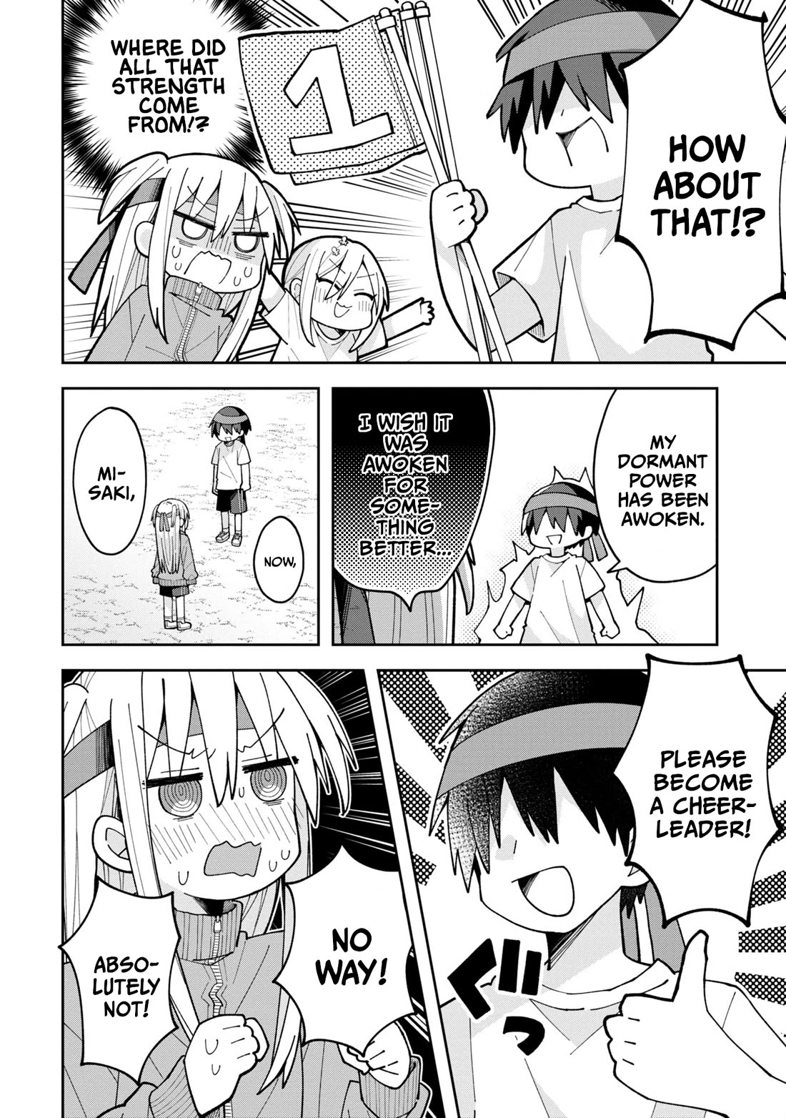 Misaki-kun is Unobtainable Chapter 9 page 6 - Chapter 9: The Sports Festival Will Not Wait (Part 1)