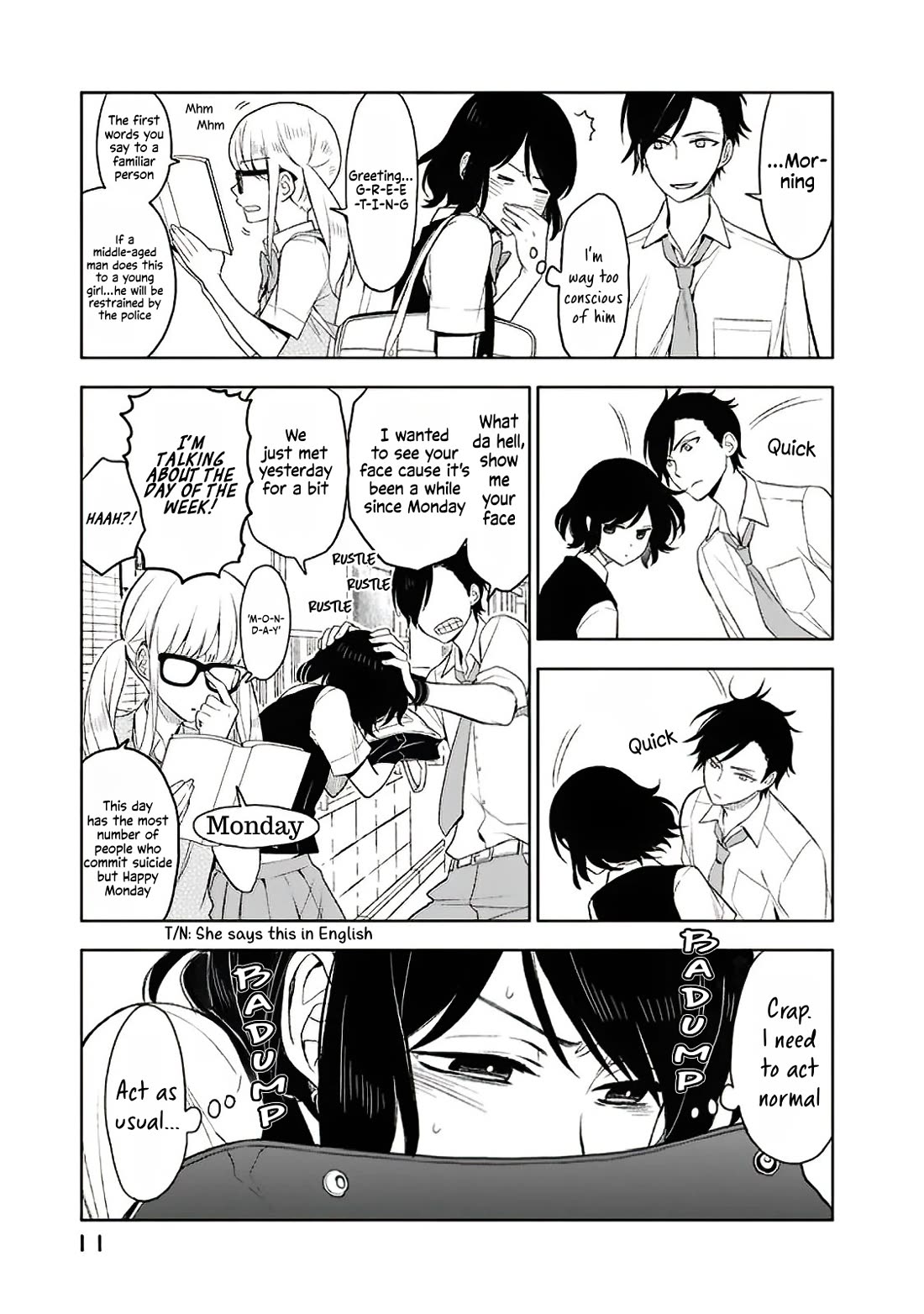 Misanthrope na Kanojo Chapter 6 page 14 - Chapter 6: Crossed Wires and Misunderstandings