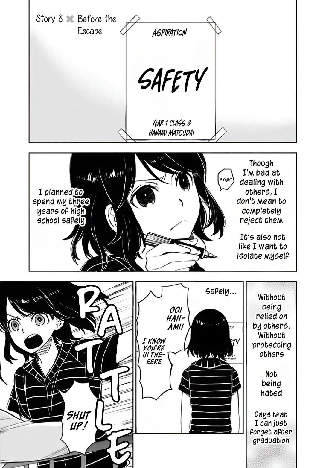 Misanthrope na Kanojo Chapter 8 page 2 - Chapter 8: Before the Escape