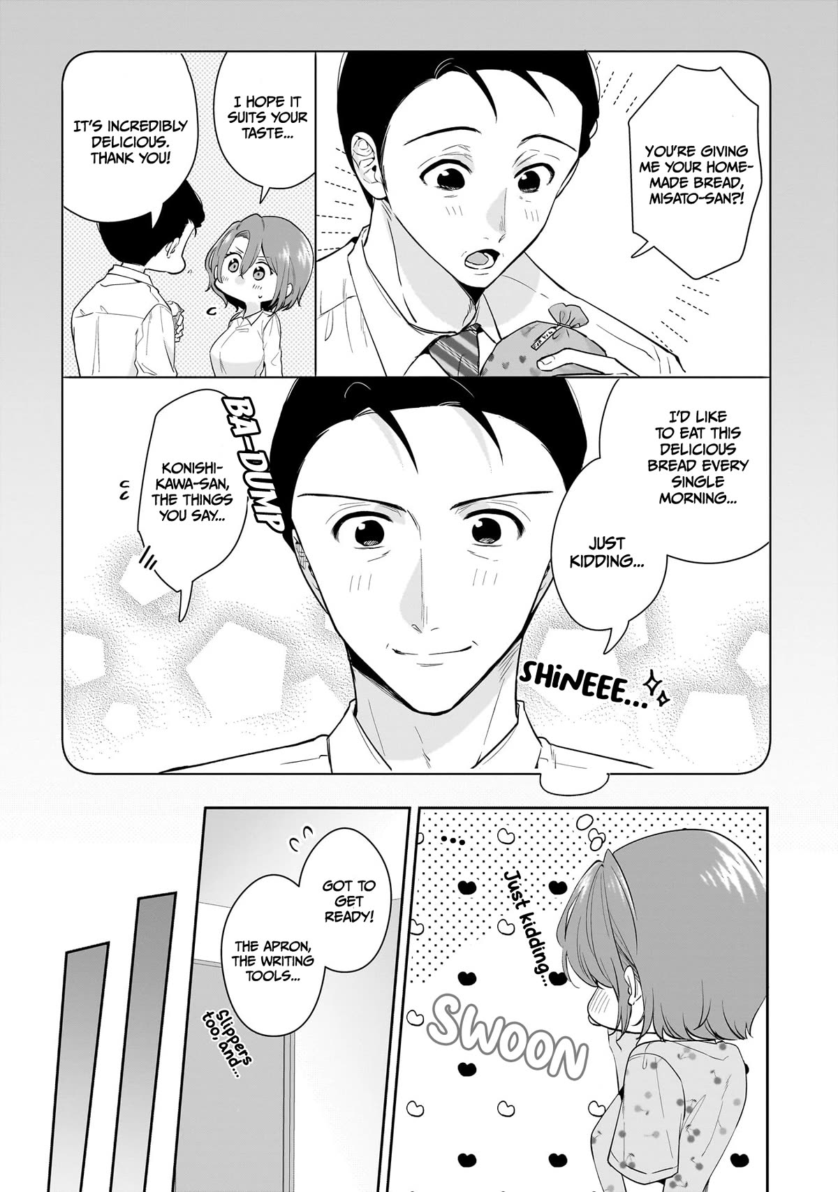 Misato-san is a Bit Cold Towards Her Boss Who Pampers Chapter 11 page 3 - Chapter 11