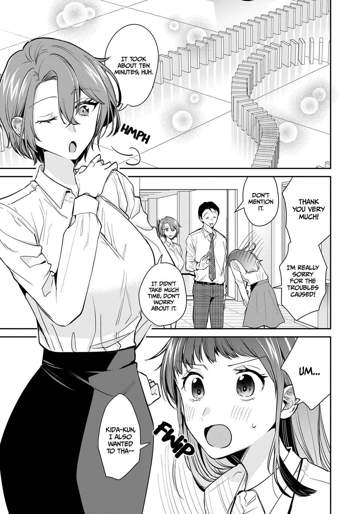 Misato-san is a Bit Cold Towards Her Boss Who Pampers Chapter 12 page 15 - Chapter 12
