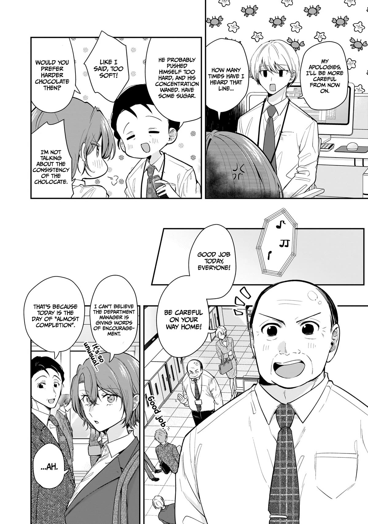 Misato-san is a Bit Cold Towards Her Boss Who Pampers Chapter 12 page 4 - Chapter 12