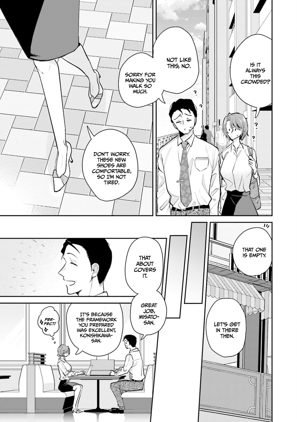 Misato-san is a Bit Cold Towards Her Boss Who Pampers Chapter 13 page 13 - Chapter 13