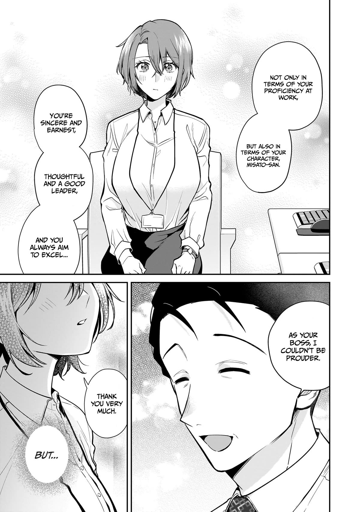 Misato-san is a Bit Cold Towards Her Boss Who Pampers Chapter 14 page 17 - Chapter 14