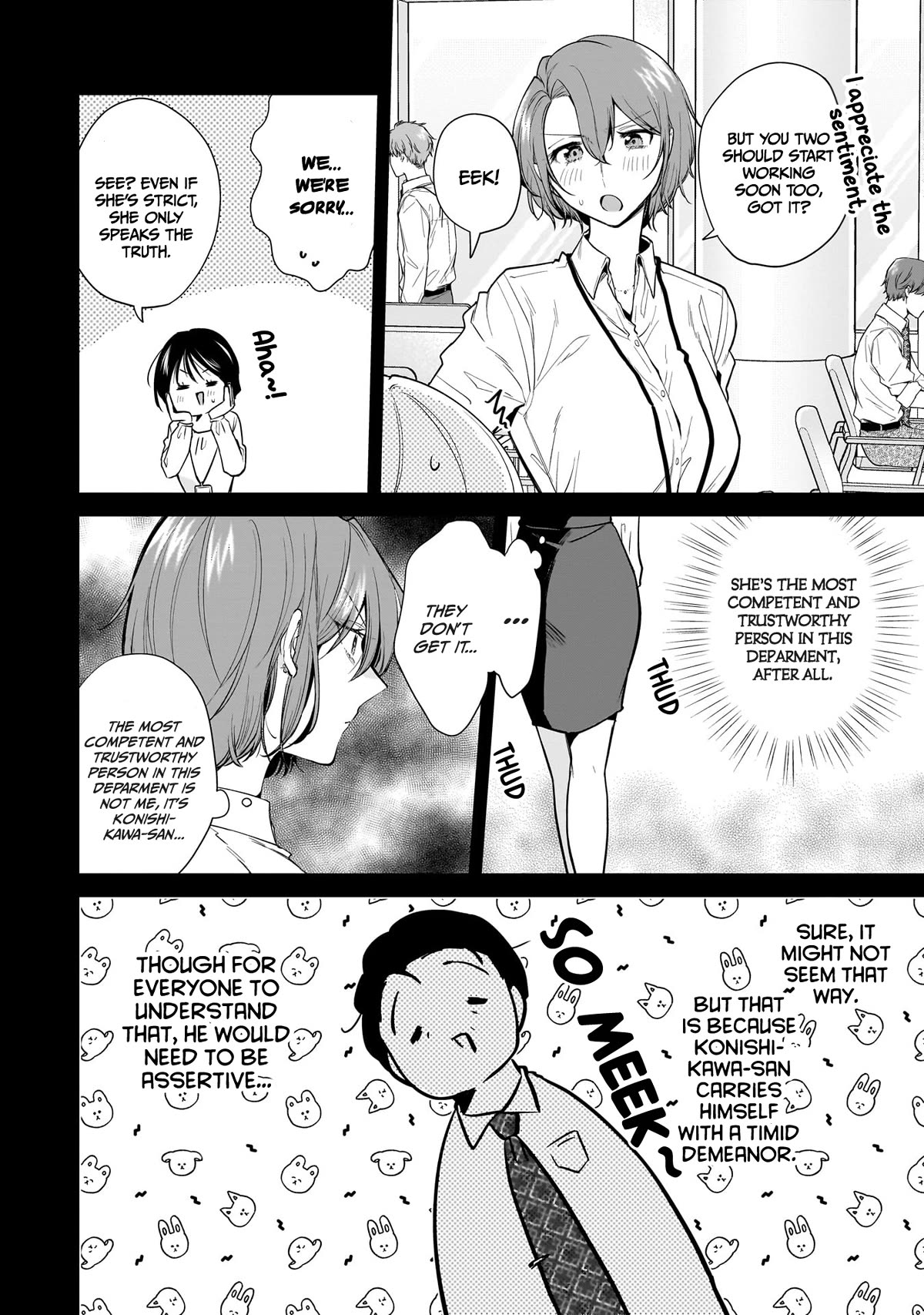 Misato-san is a Bit Cold Towards Her Boss Who Pampers Chapter 14 page 4 - Chapter 14