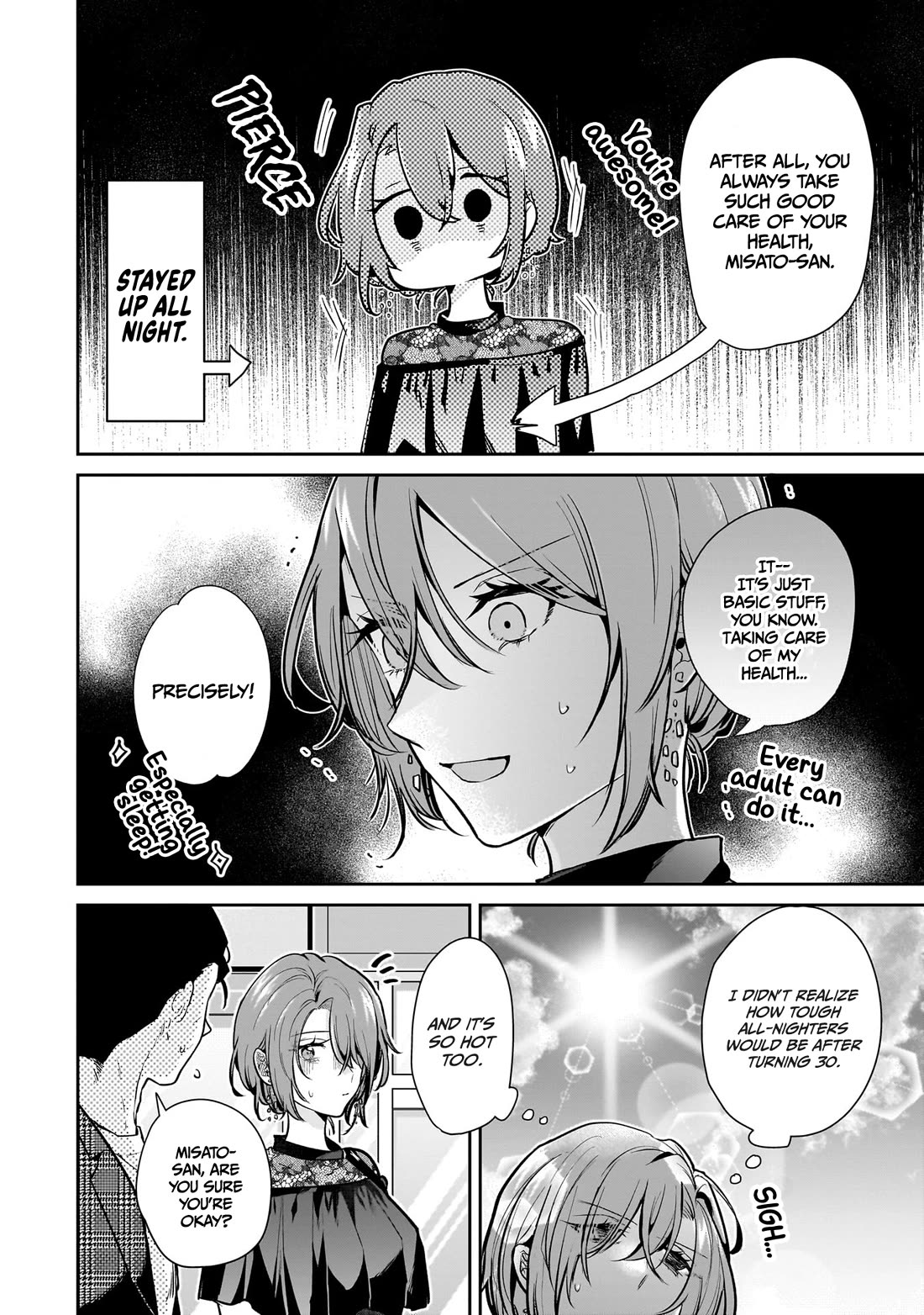 Misato-san is a Bit Cold Towards Her Boss Who Pampers Chapter 16 page 12 - Chapter 16