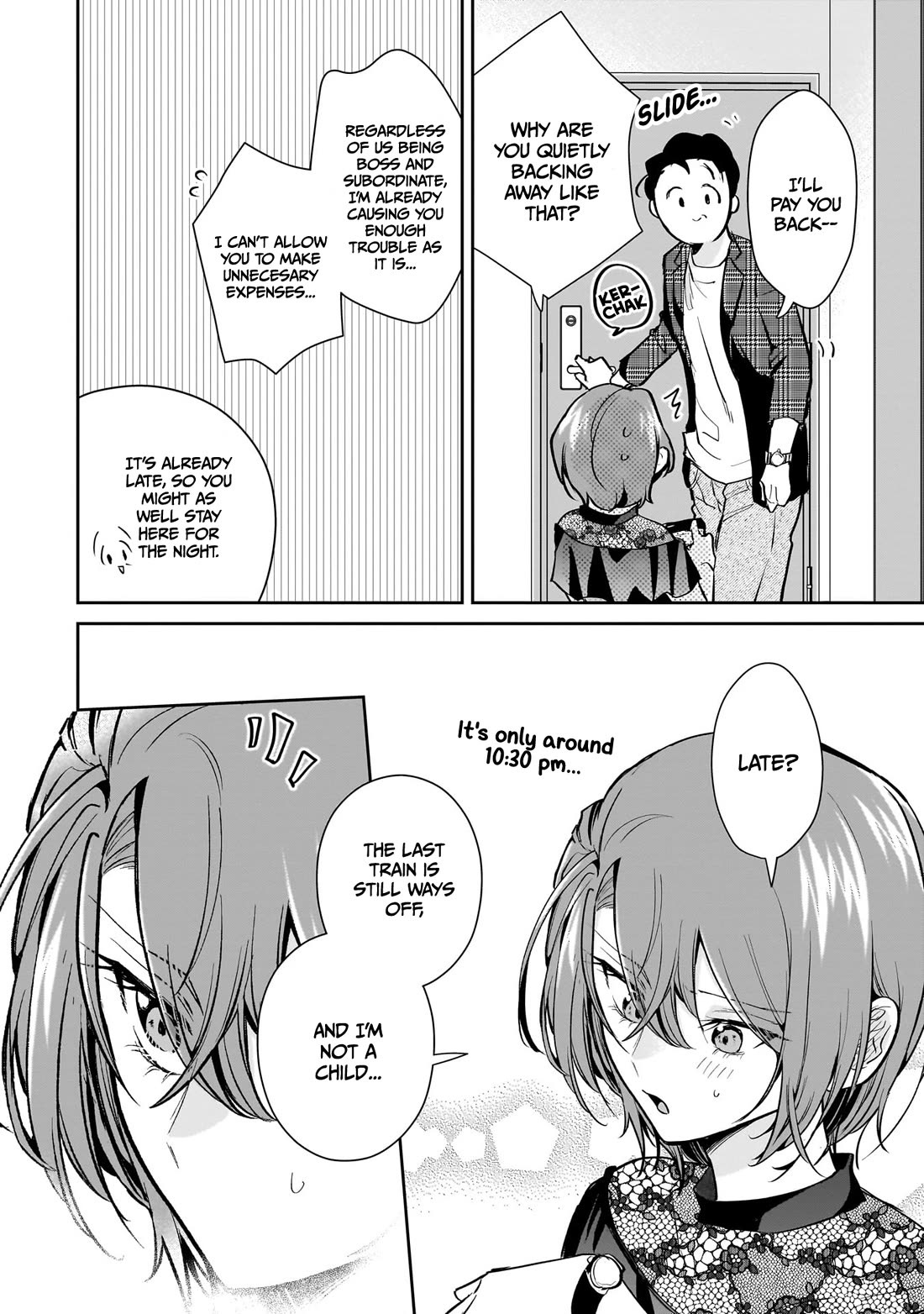 Misato-san is a Bit Cold Towards Her Boss Who Pampers Chapter 17 page 14 - Chapter 17