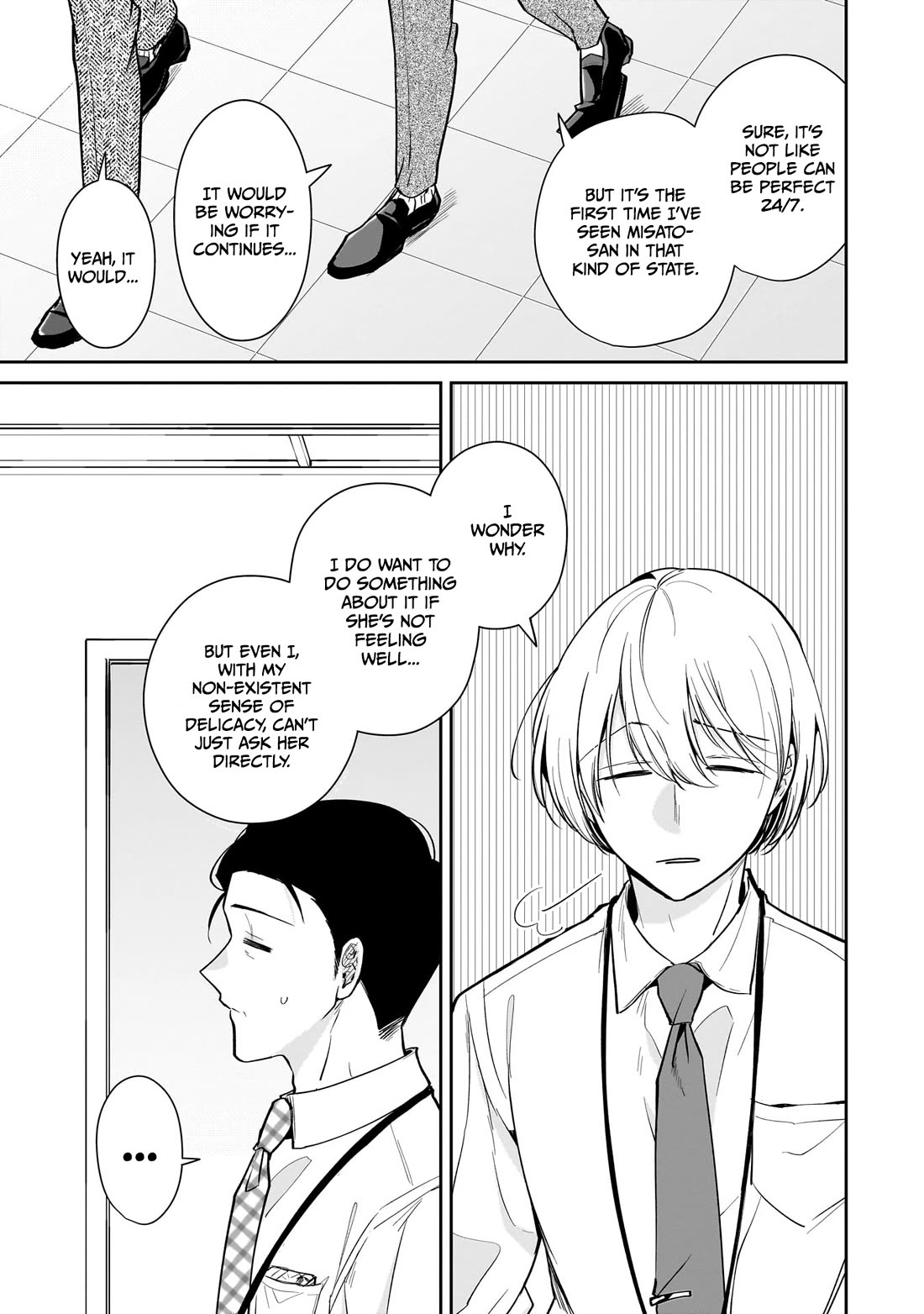 Misato-san is a Bit Cold Towards Her Boss Who Pampers Chapter 18 page 13 - Chapter 18