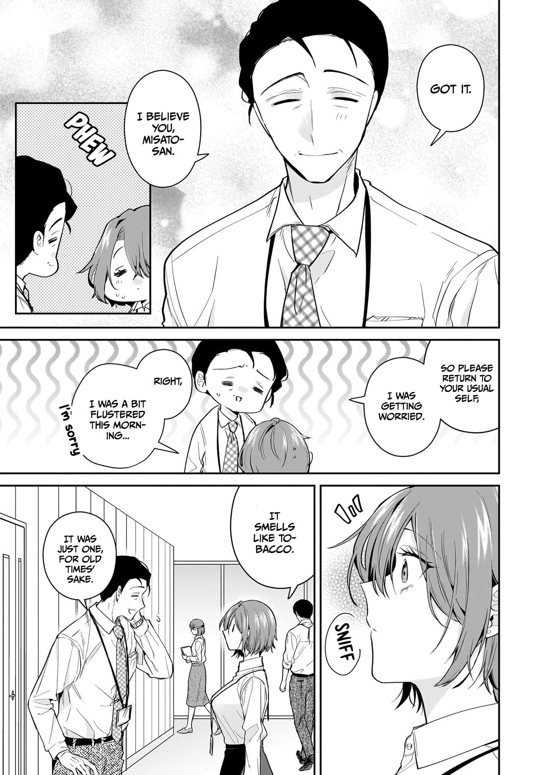 Misato-san is a Bit Cold Towards Her Boss Who Pampers Chapter 18 page 17 - Chapter 18