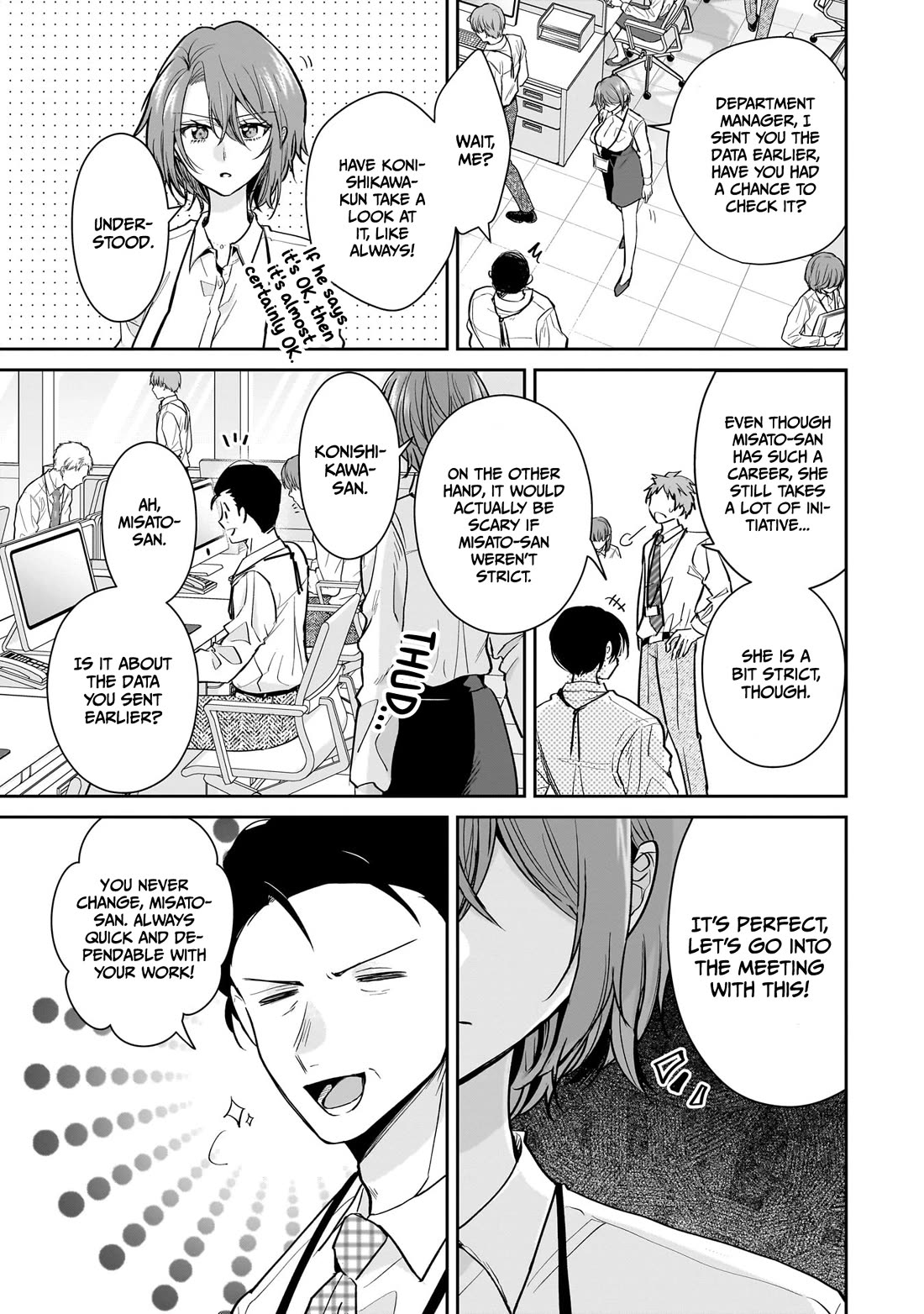 Misato-san is a Bit Cold Towards Her Boss Who Pampers Chapter 18 page 3 - Chapter 18
