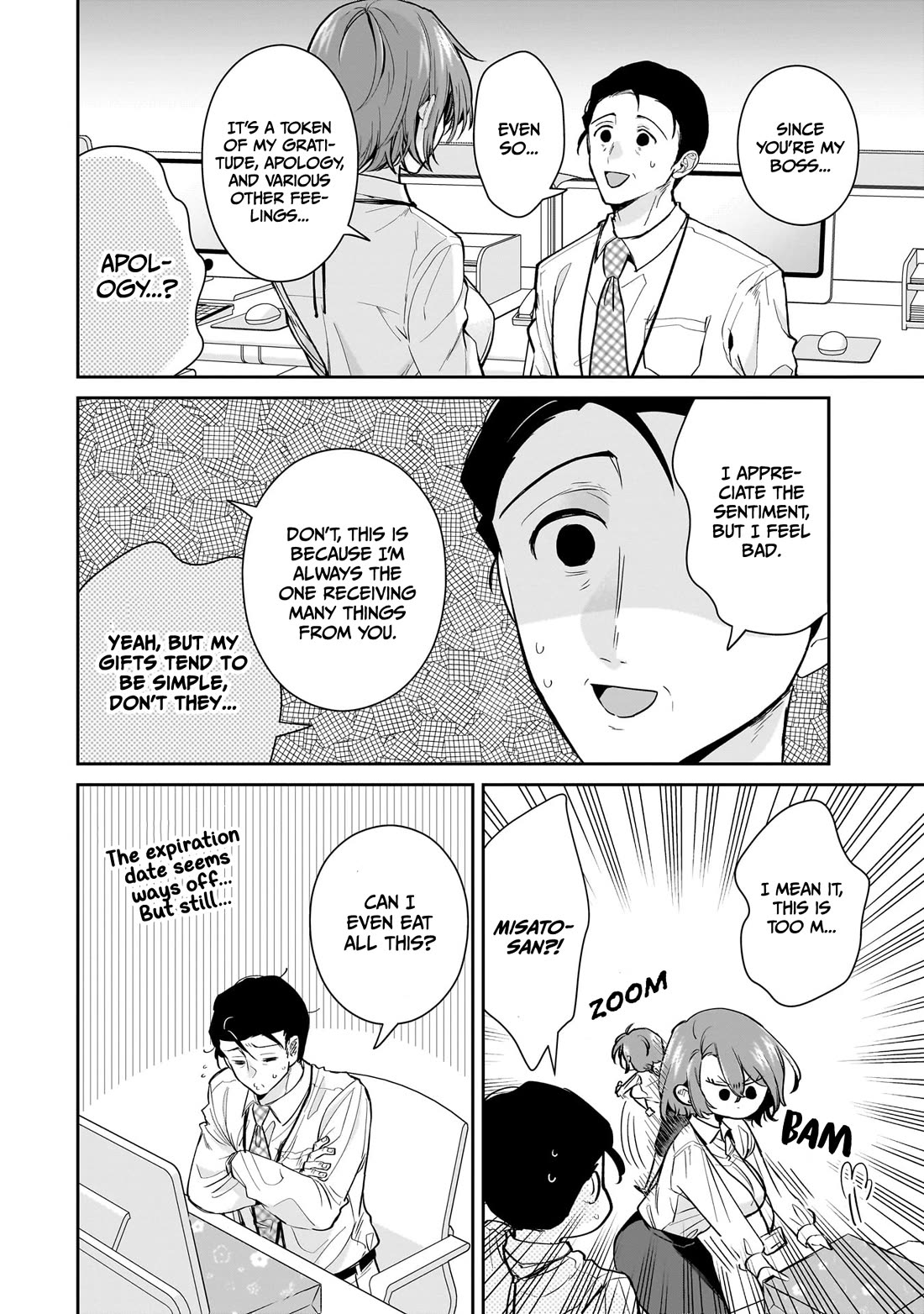 Misato-san is a Bit Cold Towards Her Boss Who Pampers Chapter 18 page 8 - Chapter 18