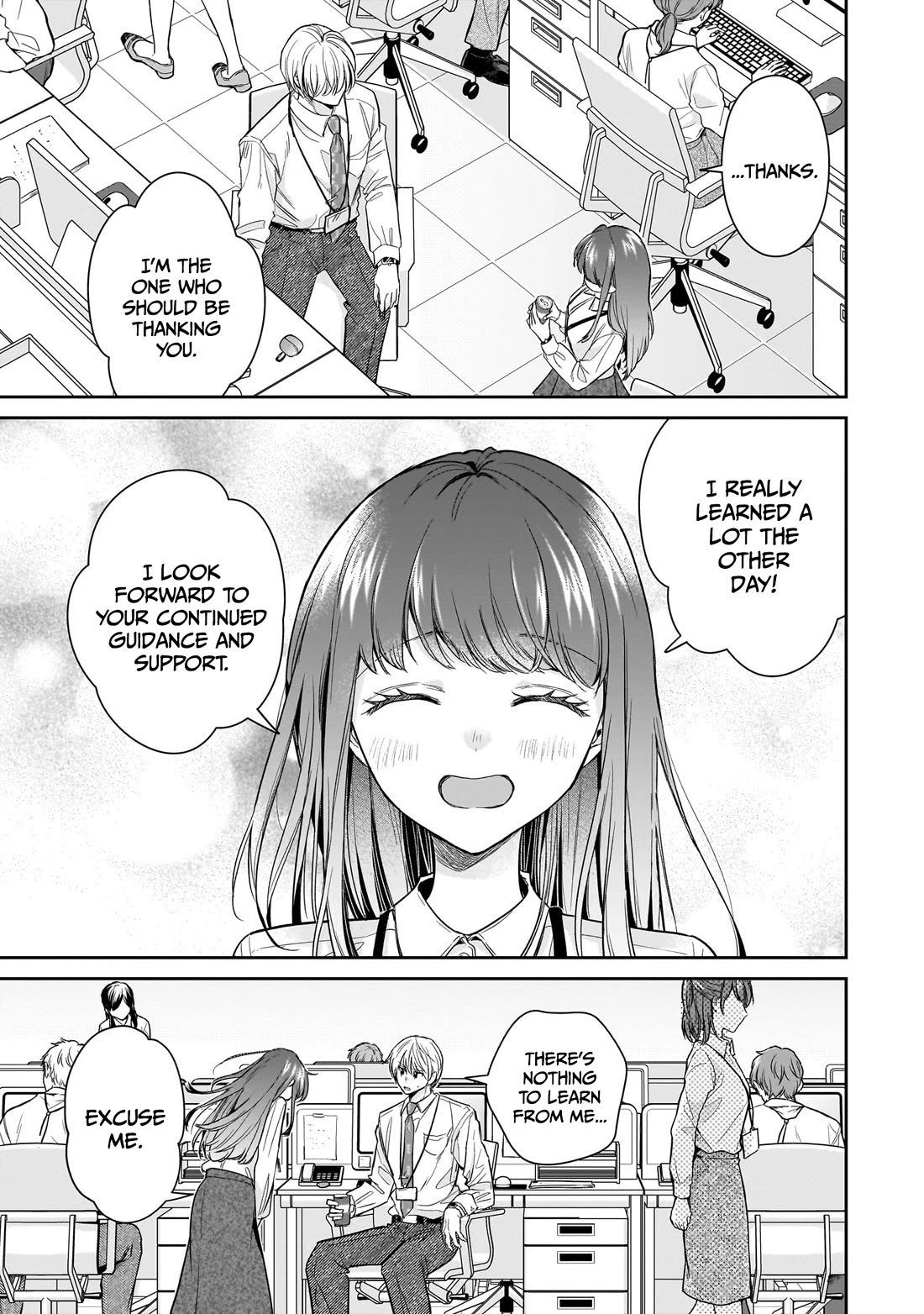 Misato-san is a Bit Cold Towards Her Boss Who Pampers Chapter 19 page 19 - Chapter 19