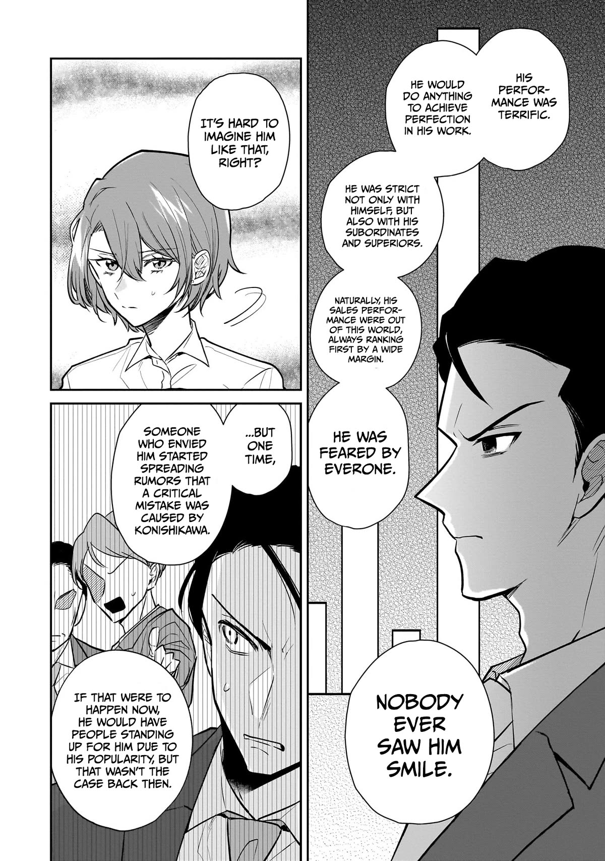 Misato-san is a Bit Cold Towards Her Boss Who Pampers Chapter 2 page 10 - Chapter 2
