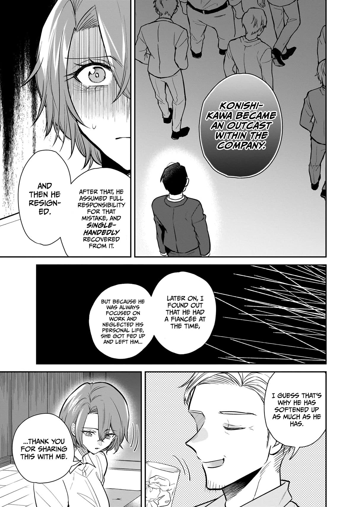 Misato-san is a Bit Cold Towards Her Boss Who Pampers Chapter 2 page 11 - Chapter 2