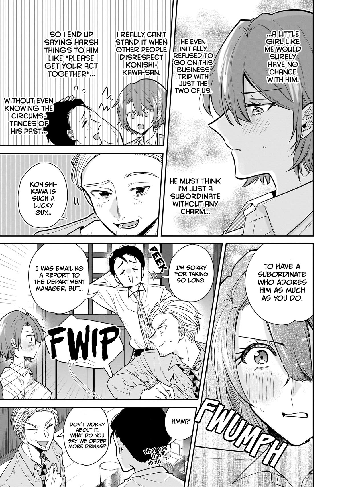 Misato-san is a Bit Cold Towards Her Boss Who Pampers Chapter 2 page 13 - Chapter 2