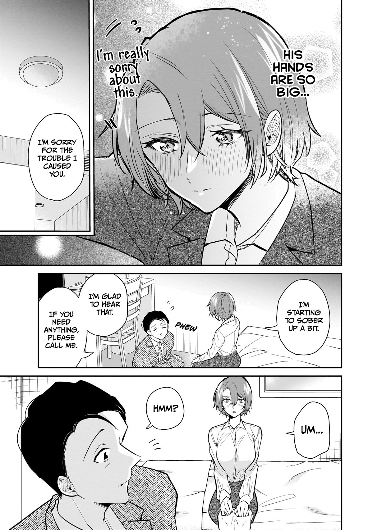 Misato-san is a Bit Cold Towards Her Boss Who Pampers Chapter 2 page 17 - Chapter 2