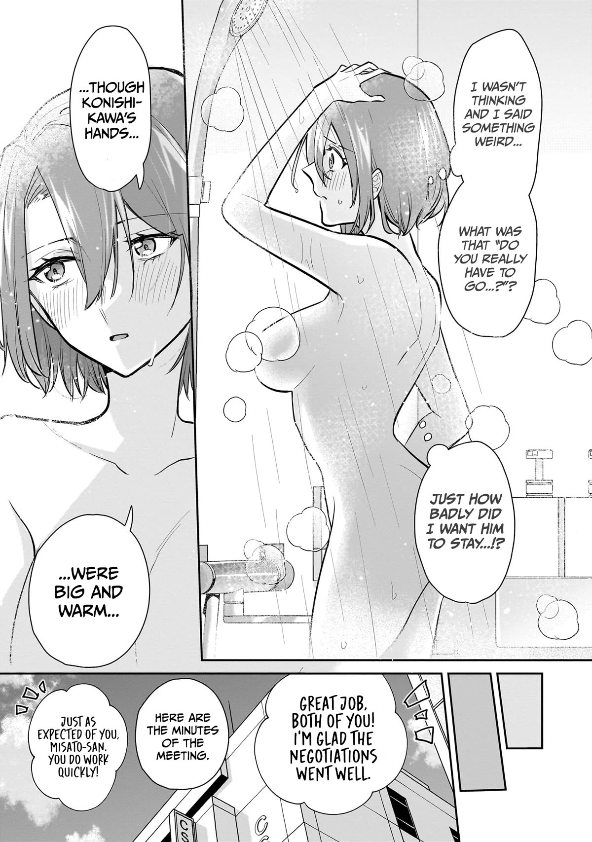 Misato-san is a Bit Cold Towards Her Boss Who Pampers Chapter 2 page 19 - Chapter 2
