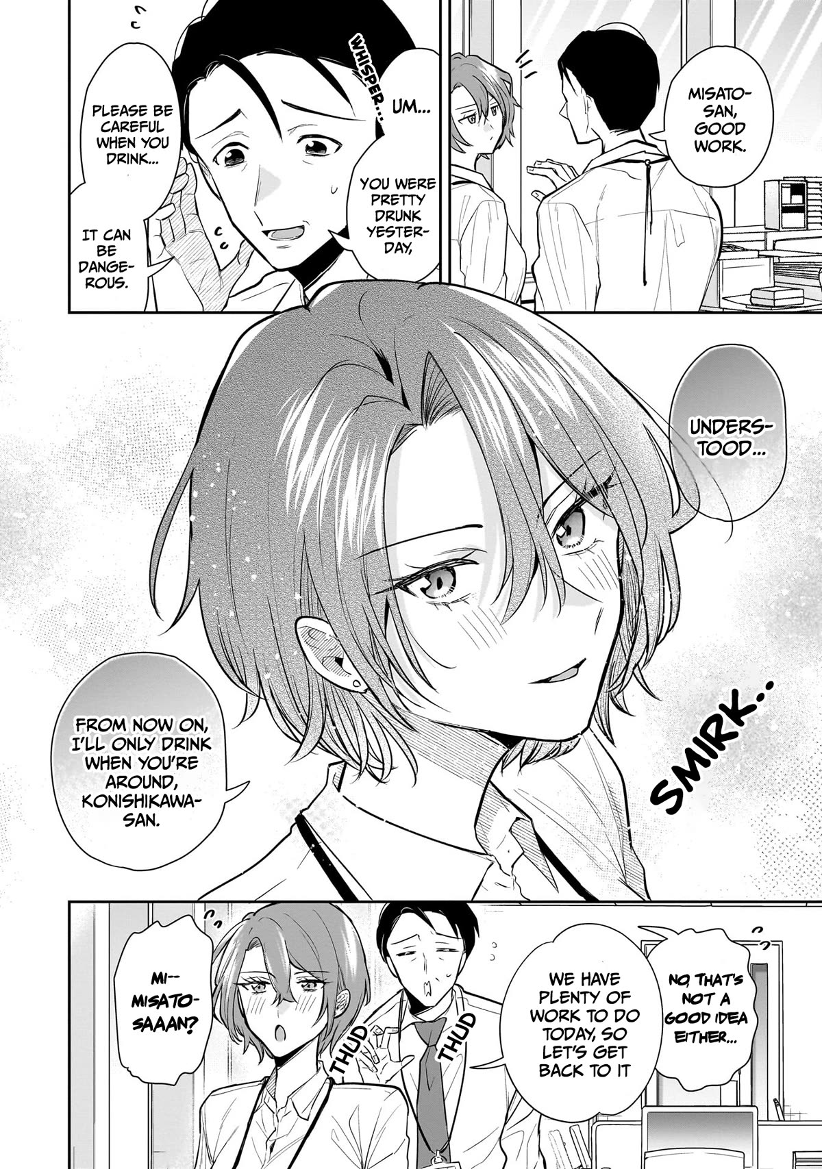 Misato-san is a Bit Cold Towards Her Boss Who Pampers Chapter 2 page 20 - Chapter 2