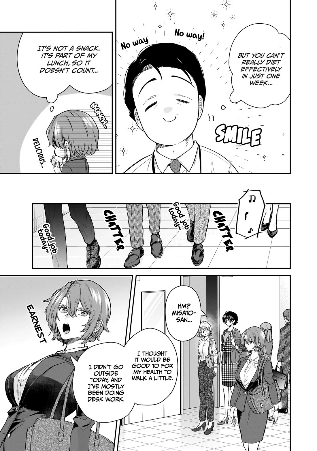 Misato-san is a Bit Cold Towards Her Boss Who Pampers Chapter 20 page 7 - Chapter 20