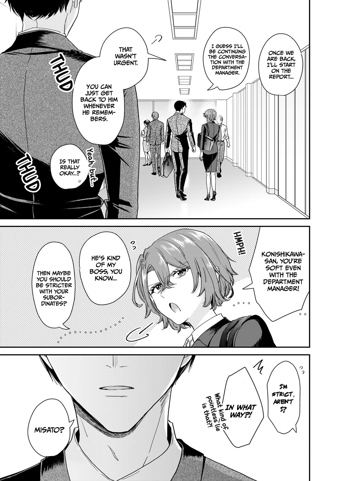Misato-san is a Bit Cold Towards Her Boss Who Pampers Chapter 21 page 19 - Chapter 21