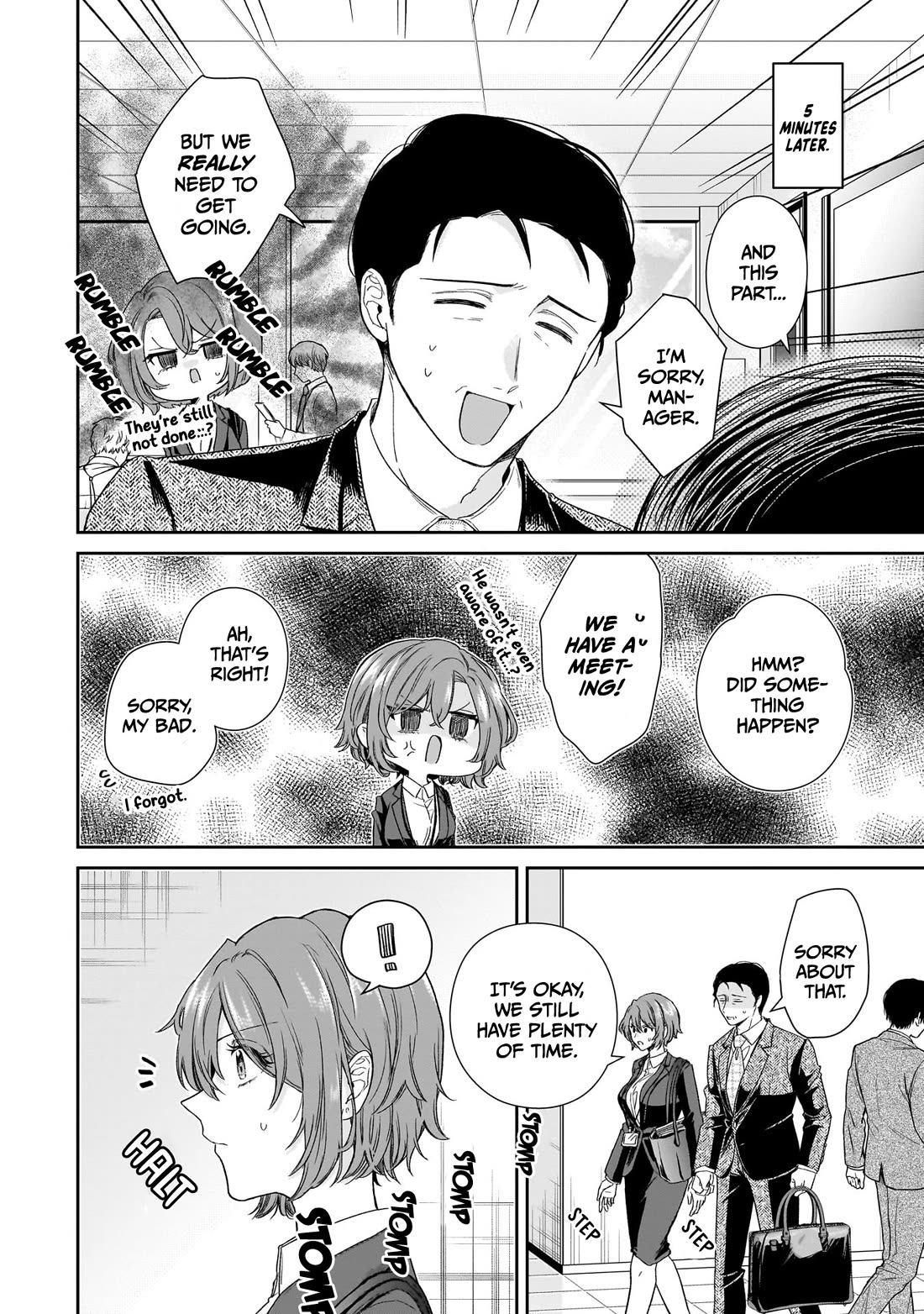 Misato-san is a Bit Cold Towards Her Boss Who Pampers Chapter 21 page 4 - Chapter 21