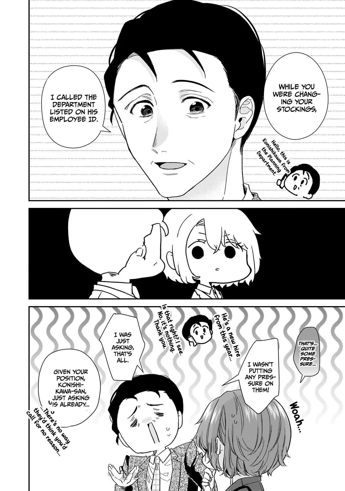 Misato-san is a Bit Cold Towards Her Boss Who Pampers Chapter 21 page 8 - Chapter 21