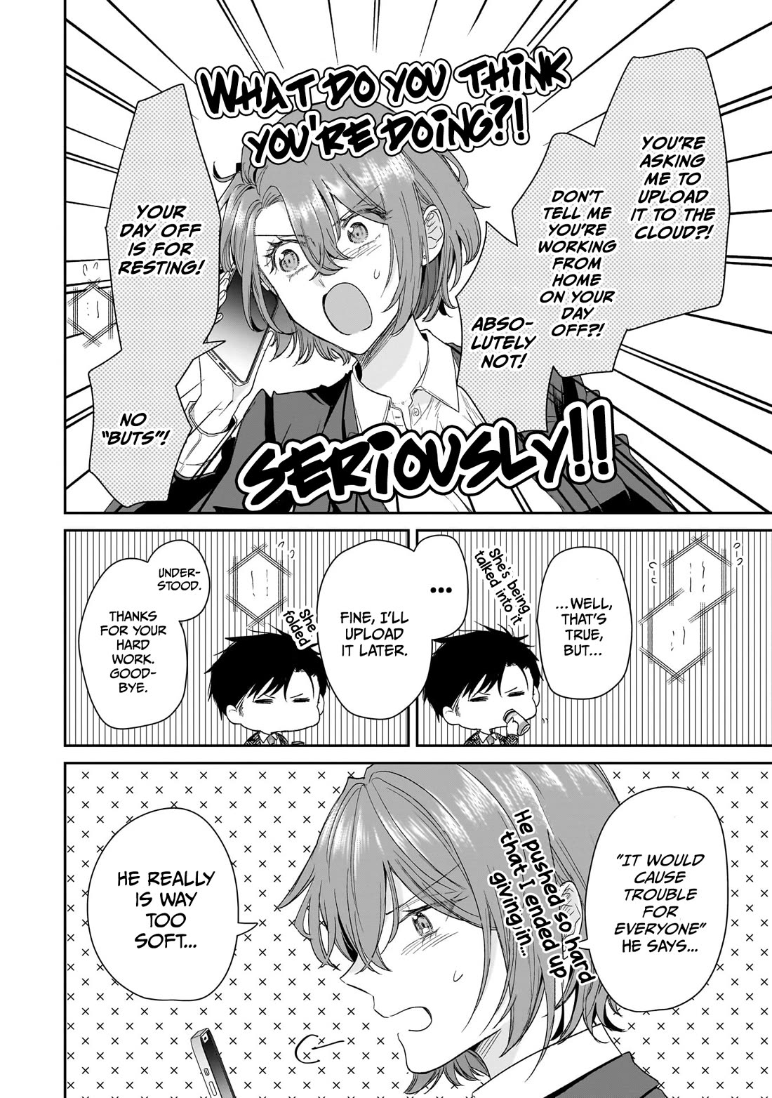 Misato-san is a Bit Cold Towards Her Boss Who Pampers Chapter 27 page 18 - Chapter 27