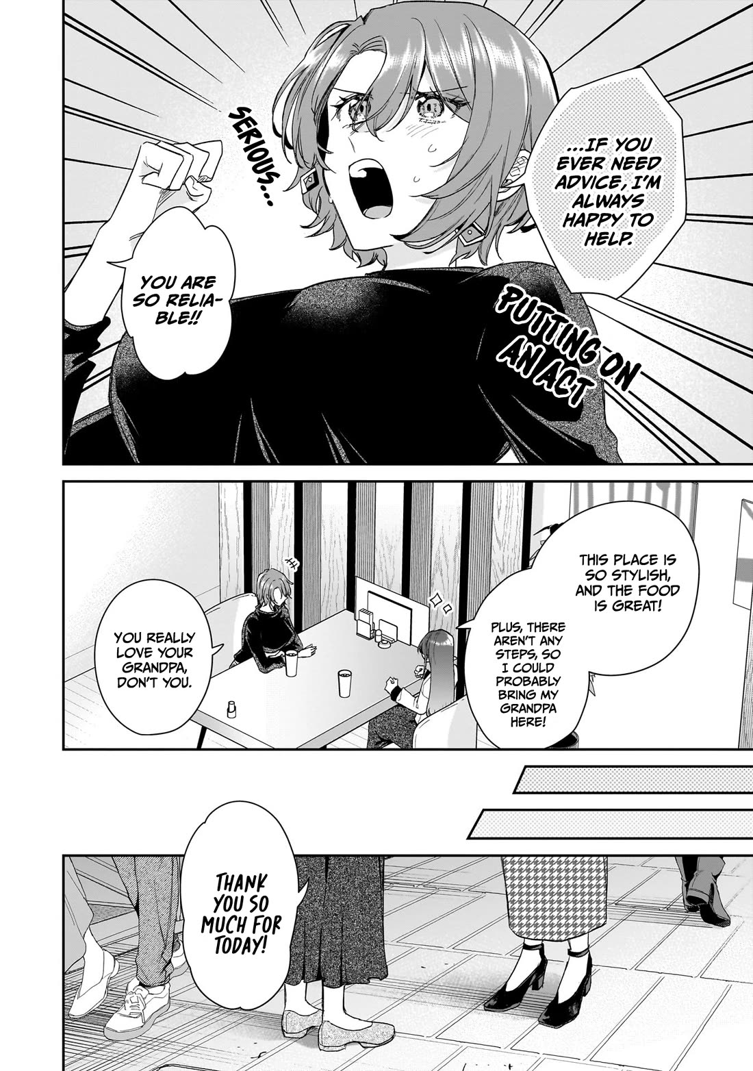 Misato-san is a Bit Cold Towards Her Boss Who Pampers Chapter 28 page 18 - Chapter 28