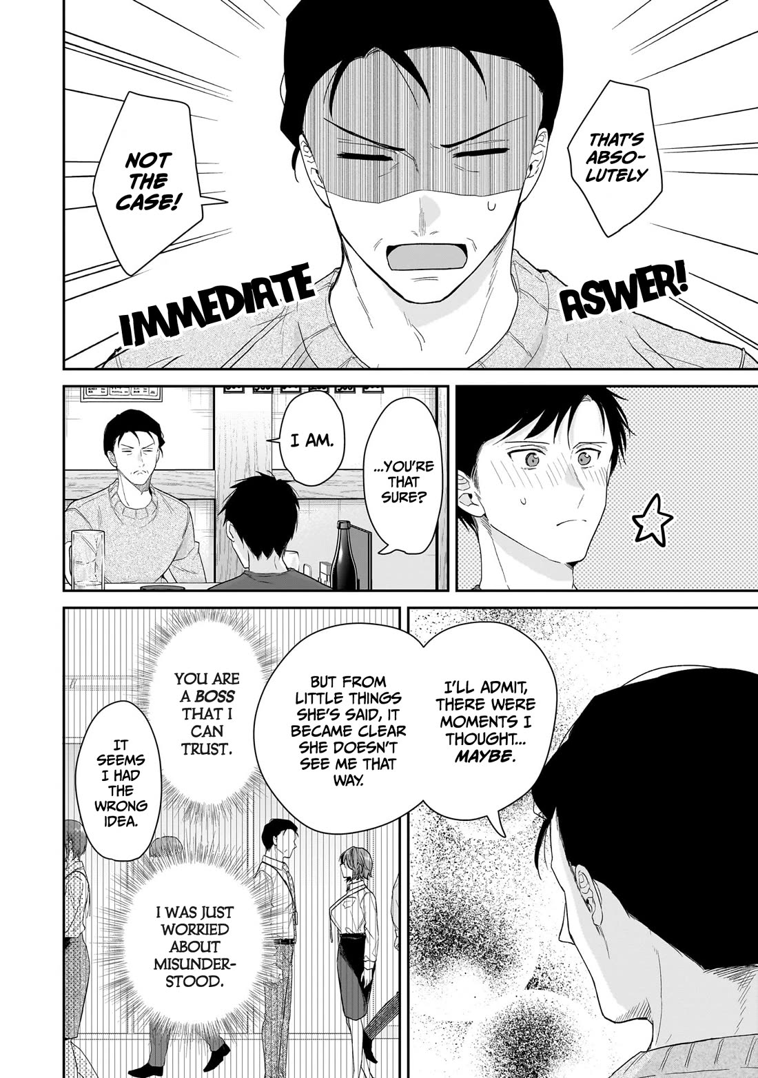 Misato-san is a Bit Cold Towards Her Boss Who Pampers Chapter 29 page 6 - Chapter 29
