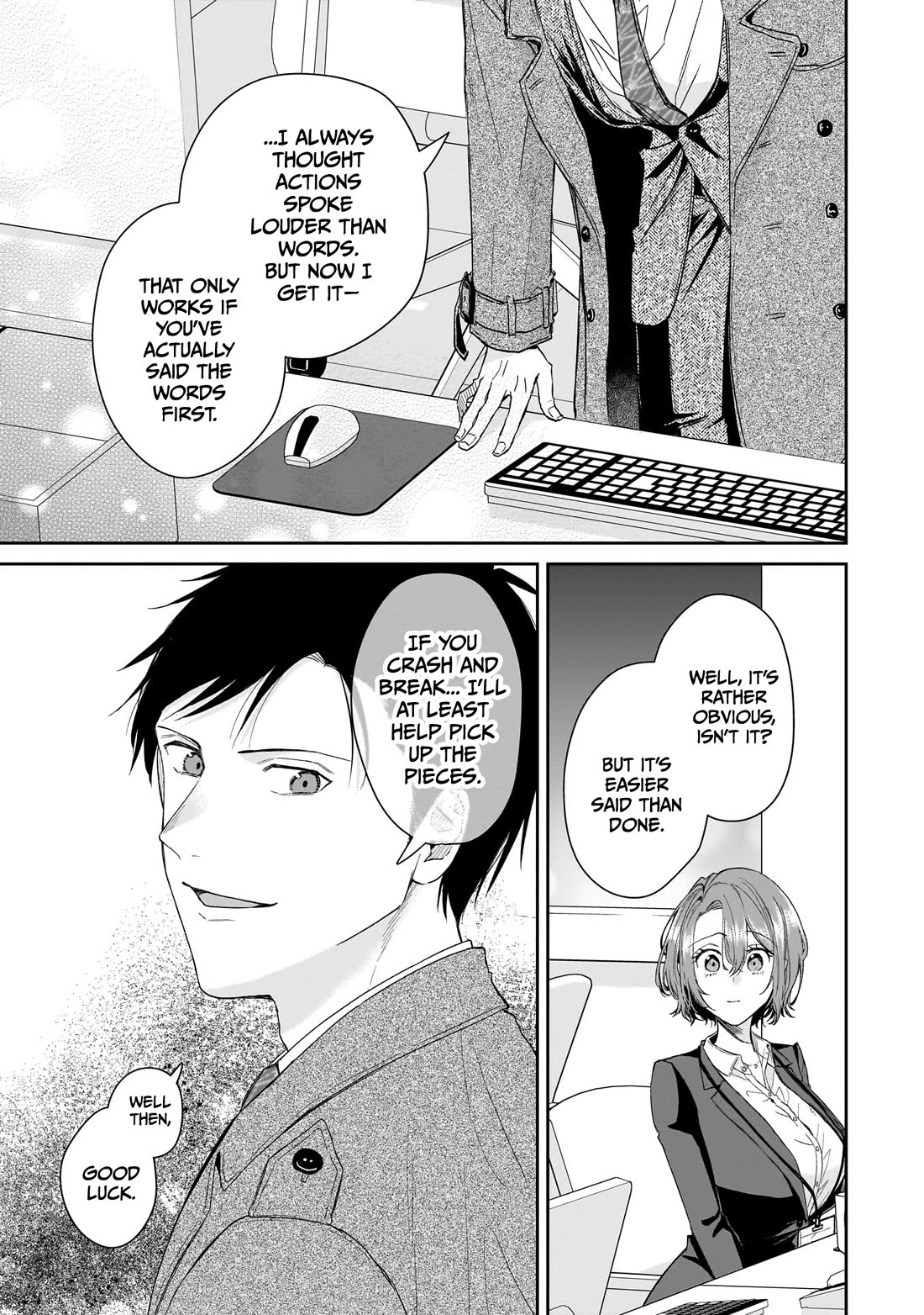 Misato-san is a Bit Cold Towards Her Boss Who Pampers Chapter 30 page 13 - Chapter 30