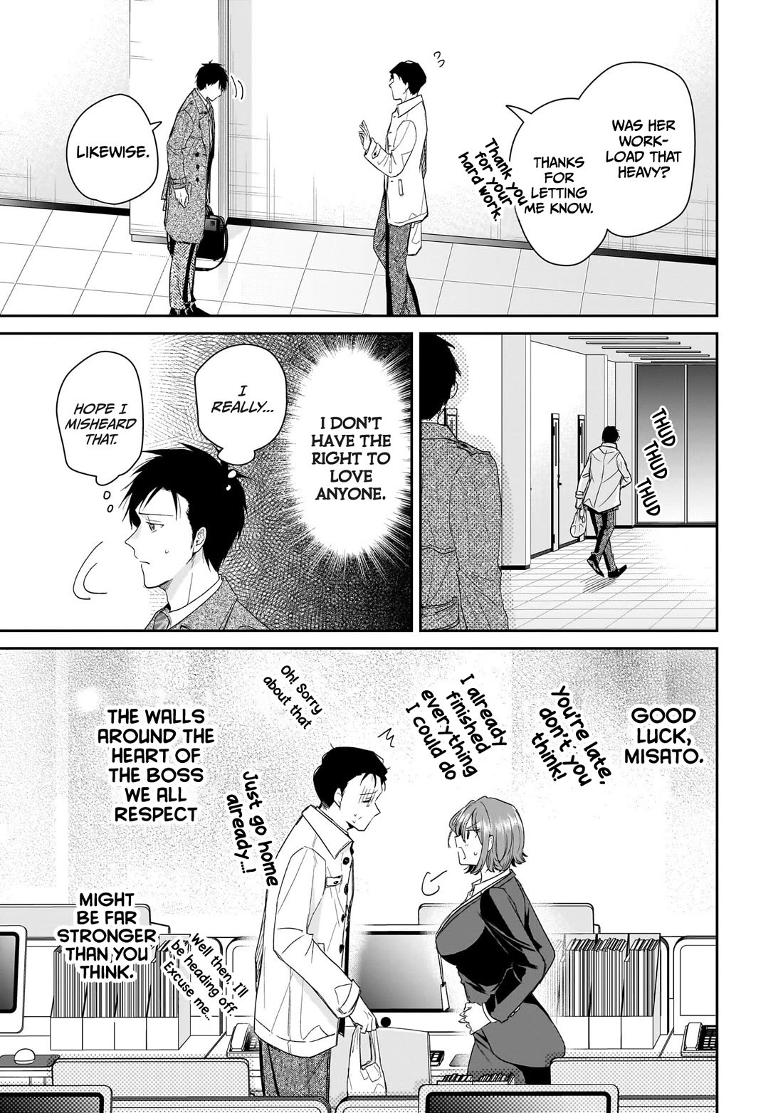 Misato-san is a Bit Cold Towards Her Boss Who Pampers Chapter 30 page 19 - Chapter 30