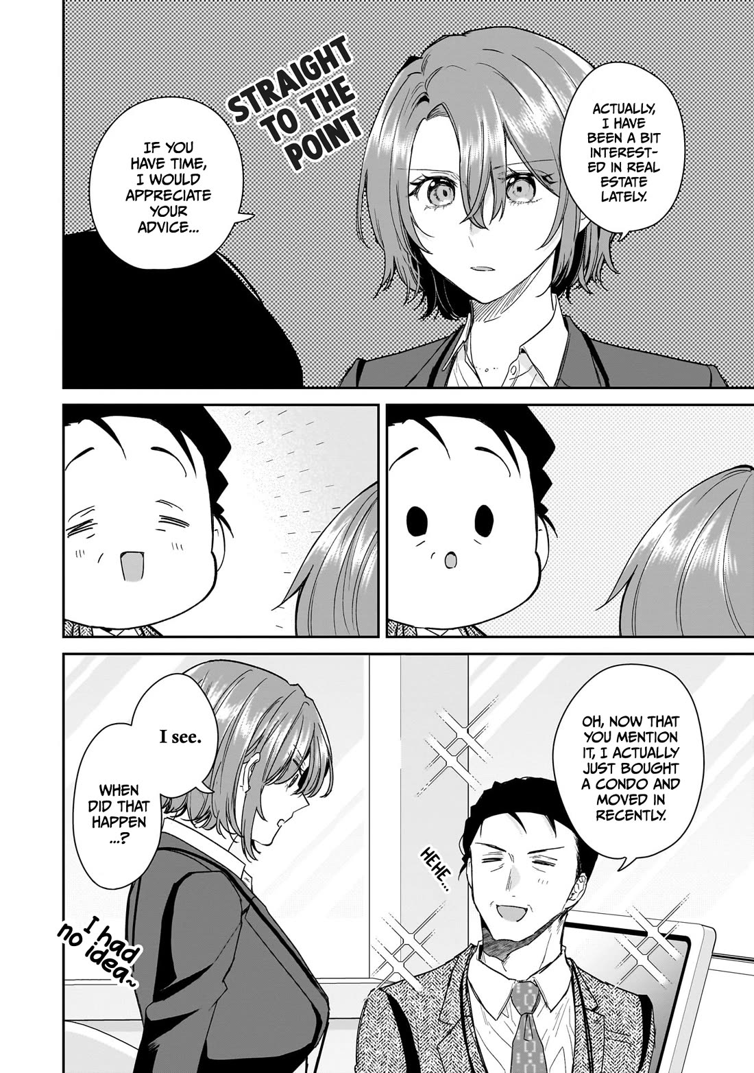 Misato-san is a Bit Cold Towards Her Boss Who Pampers Chapter 31 page 4 - Chapter 31