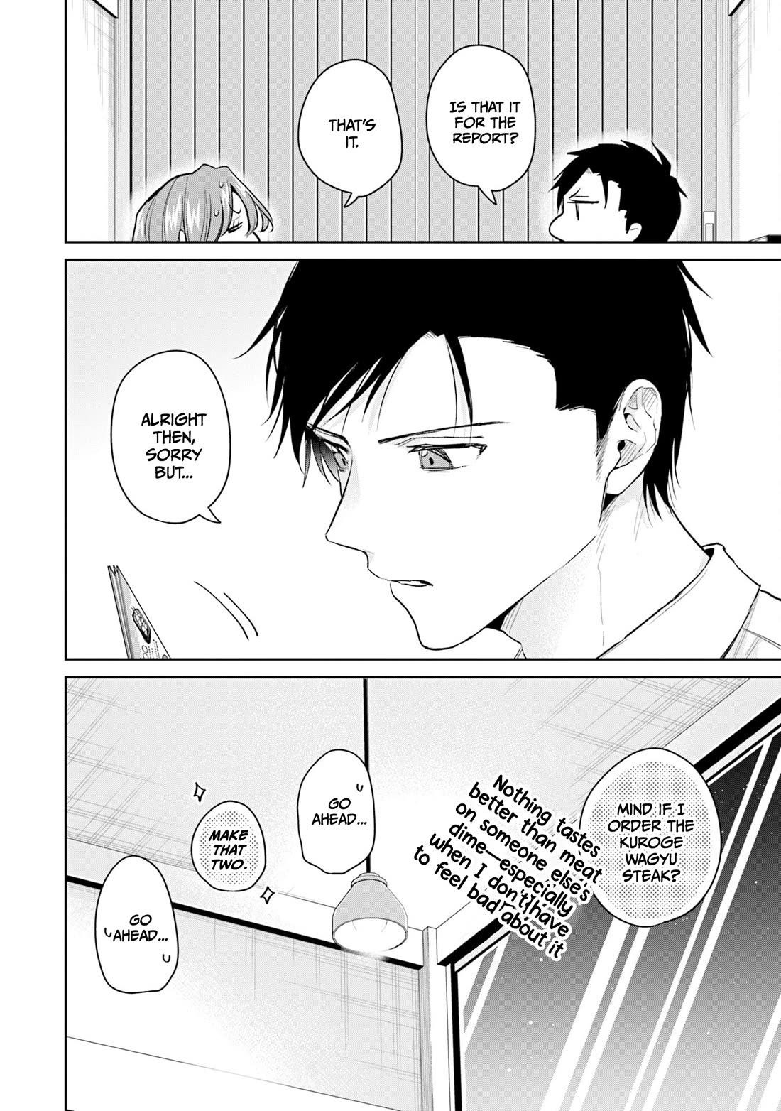 Misato-san is a Bit Cold Towards Her Boss Who Pampers Chapter 34 page 14 - Chapter 34