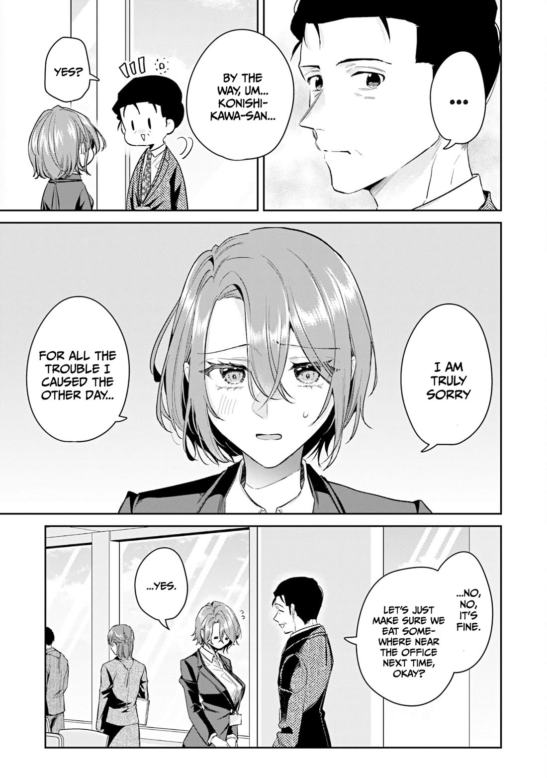 Misato-san is a Bit Cold Towards Her Boss Who Pampers Chapter 34 page 7 - Chapter 34
