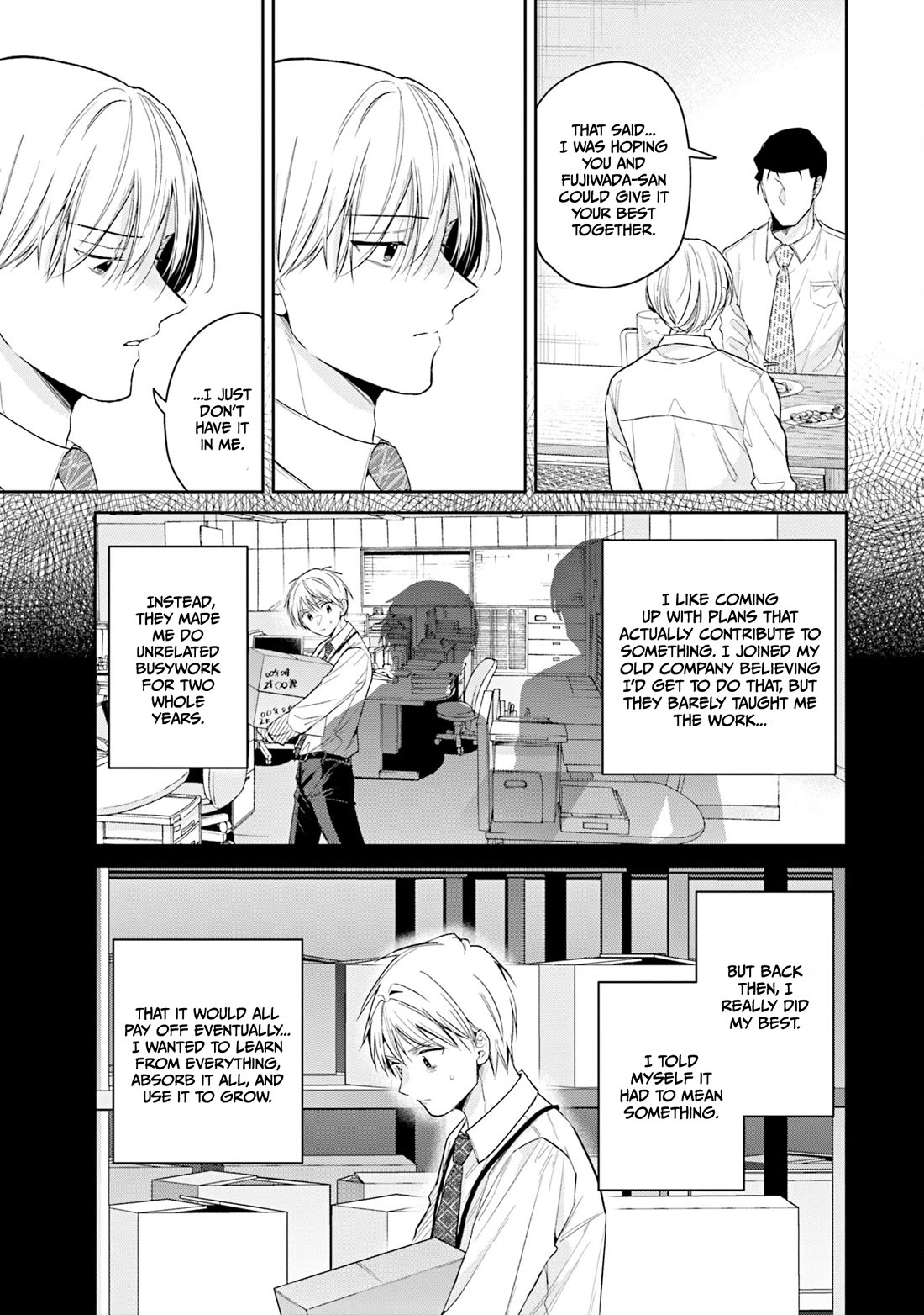 Misato-san is a Bit Cold Towards Her Boss Who Pampers Chapter 35 page 11 - Chapter 35
