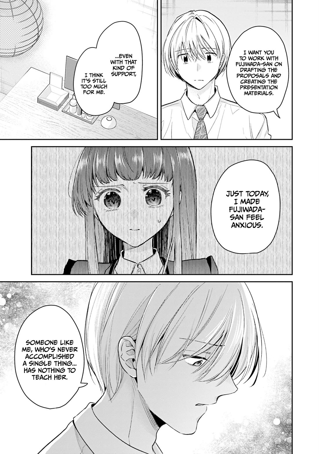 Misato-san is a Bit Cold Towards Her Boss Who Pampers Chapter 35 page 17 - Chapter 35