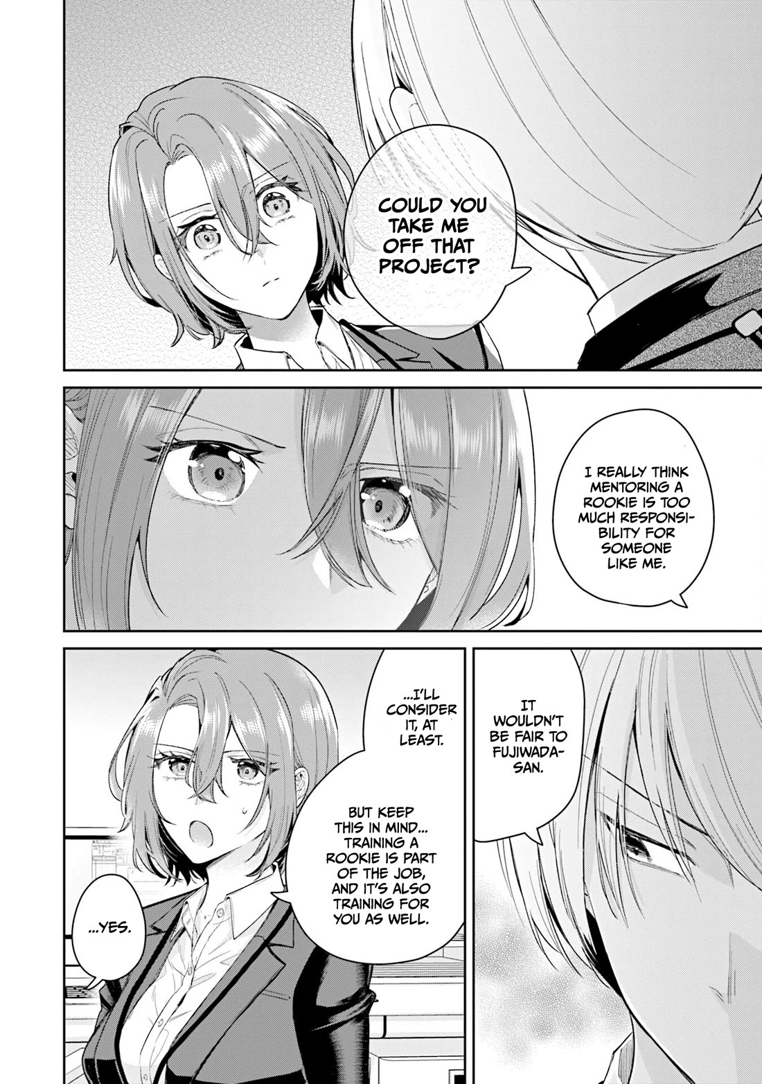 Misato-san is a Bit Cold Towards Her Boss Who Pampers Chapter 35 page 6 - Chapter 35