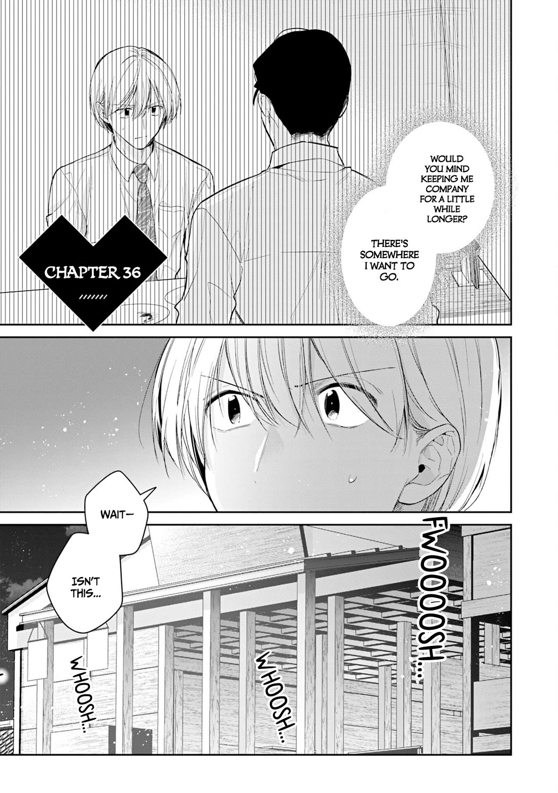 Misato-san is a Bit Cold Towards Her Boss Who Pampers Chapter 36 page 1 - Chapter 36