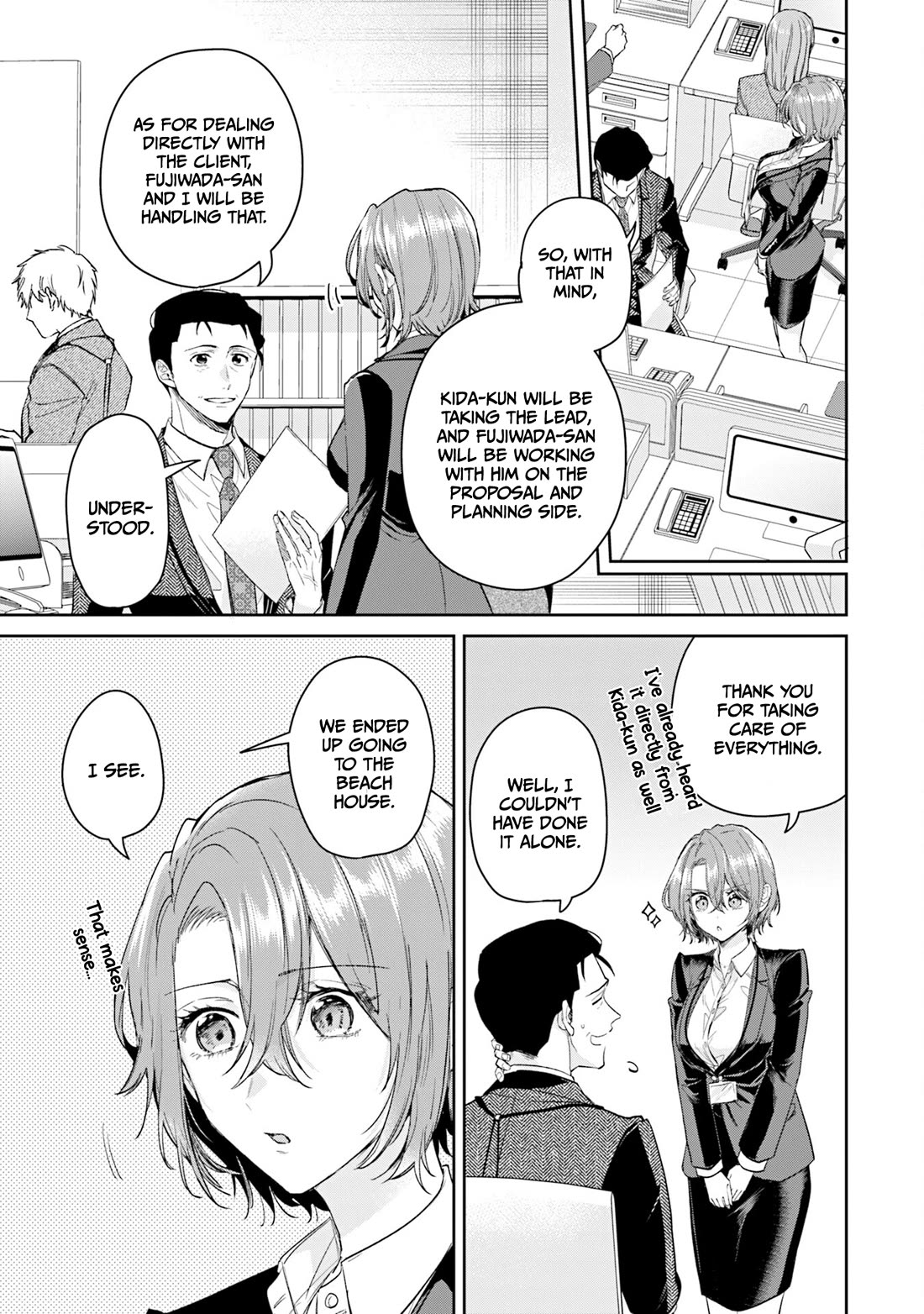 Misato-san is a Bit Cold Towards Her Boss Who Pampers Chapter 36 page 17 - Chapter 36