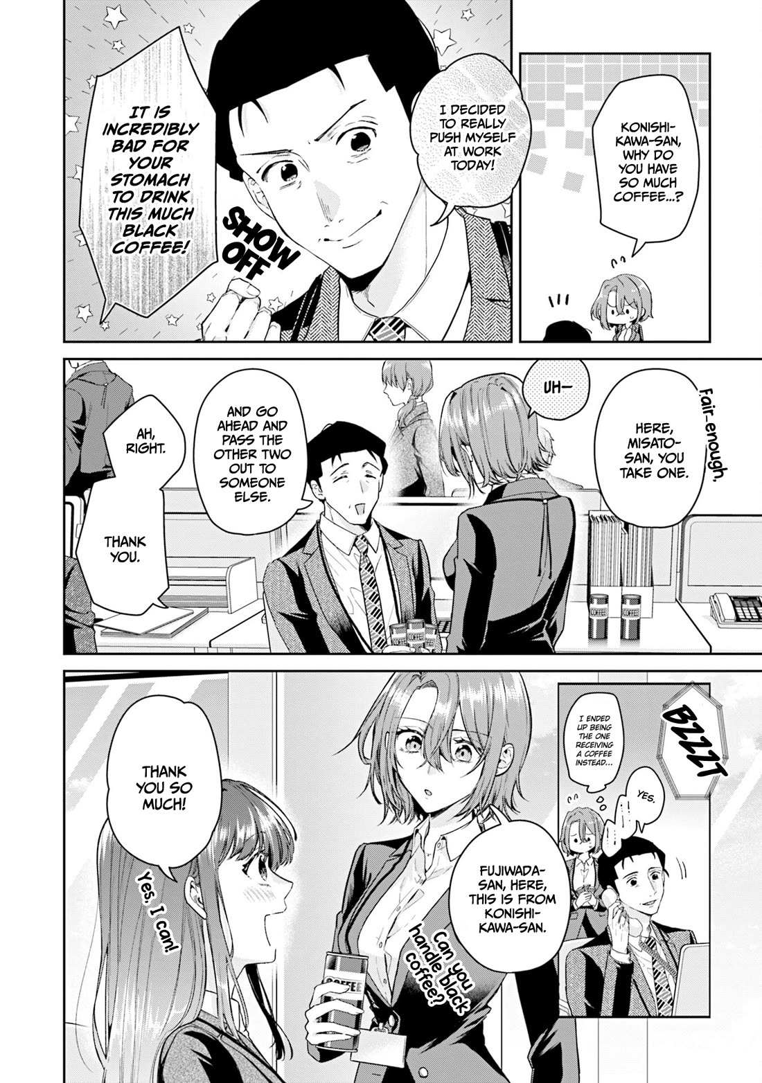 Misato-san is a Bit Cold Towards Her Boss Who Pampers Chapter 37 page 10 - Chapter 37