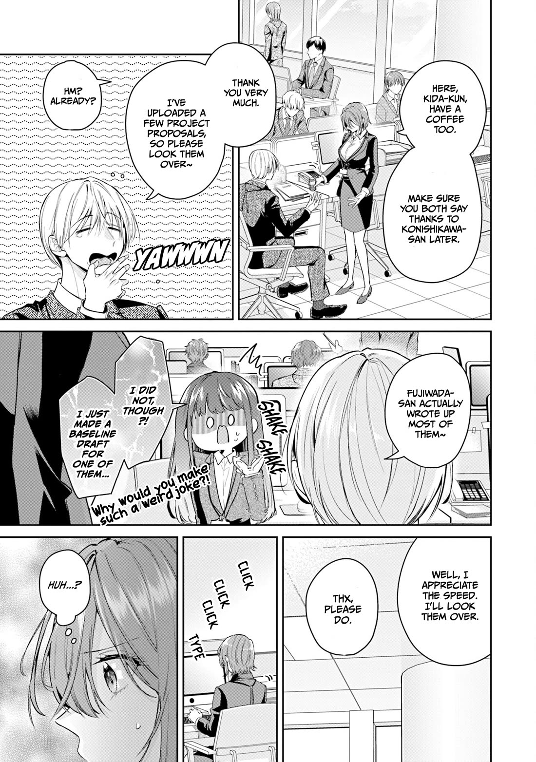 Misato-san is a Bit Cold Towards Her Boss Who Pampers Chapter 37 page 11 - Chapter 37
