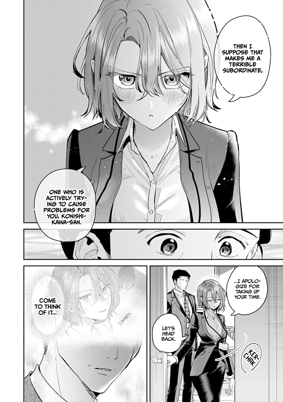 Misato-san is a Bit Cold Towards Her Boss Who Pampers Chapter 37 page 18 - Chapter 37