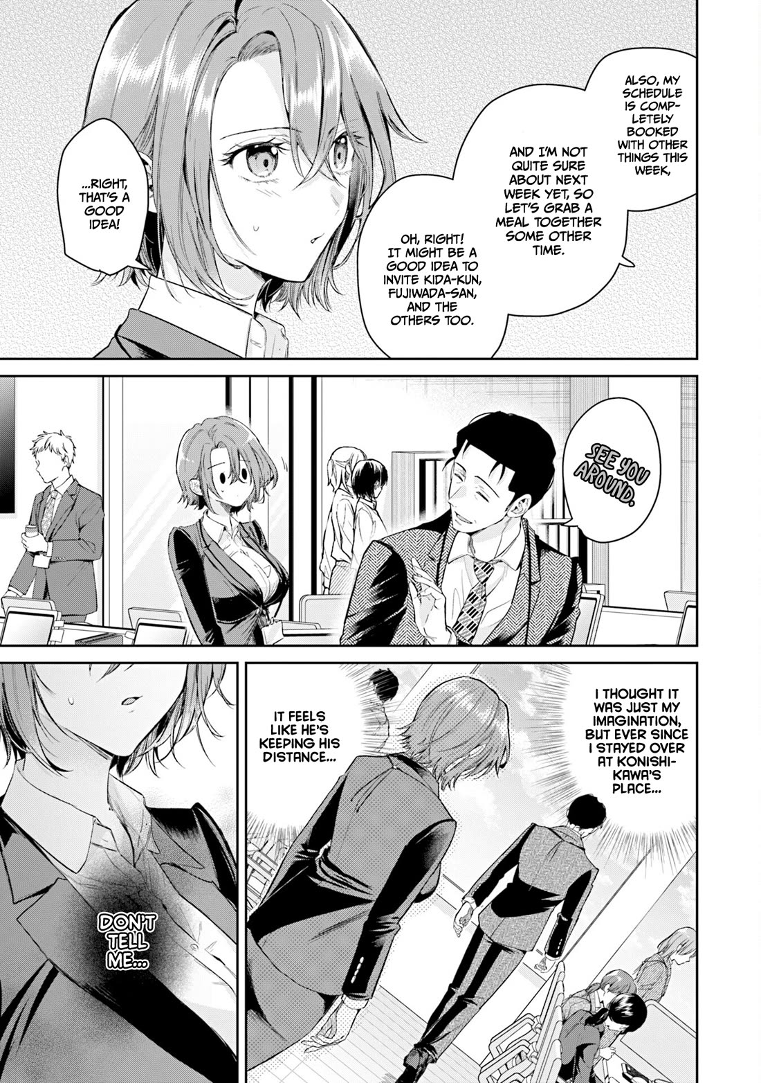 Misato-san is a Bit Cold Towards Her Boss Who Pampers Chapter 37 page 3 - Chapter 37